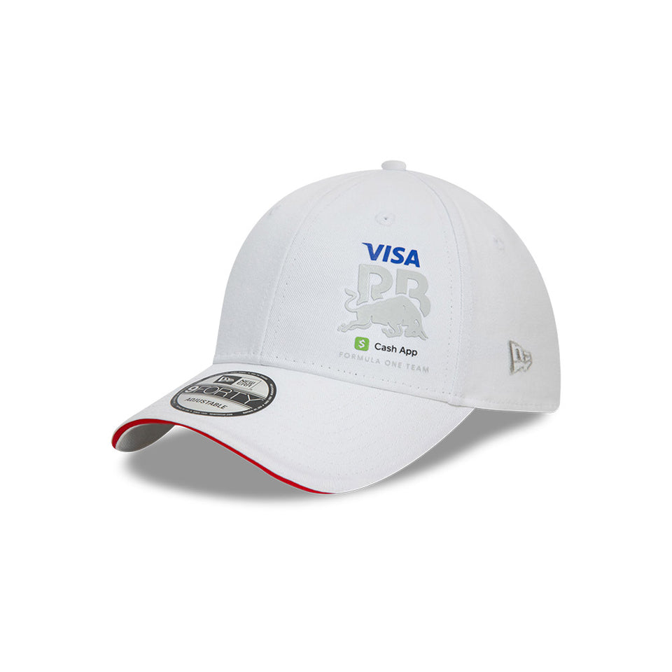 9FORTY Visa Cash App Racing Bulls F1 Team ビザ・キャッシュアップ・レーシングブルズF1チーム Flawless ホワイト | NEW ERA ニューエラ公式オンラインストア