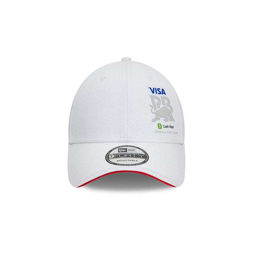9FORTY Visa Cash App Racing Bulls F1 Team ビザ・キャッシュアップ・レーシングブルズF1チーム Flawless ホワイト | NEW ERA ニューエラ公式オンラインストア