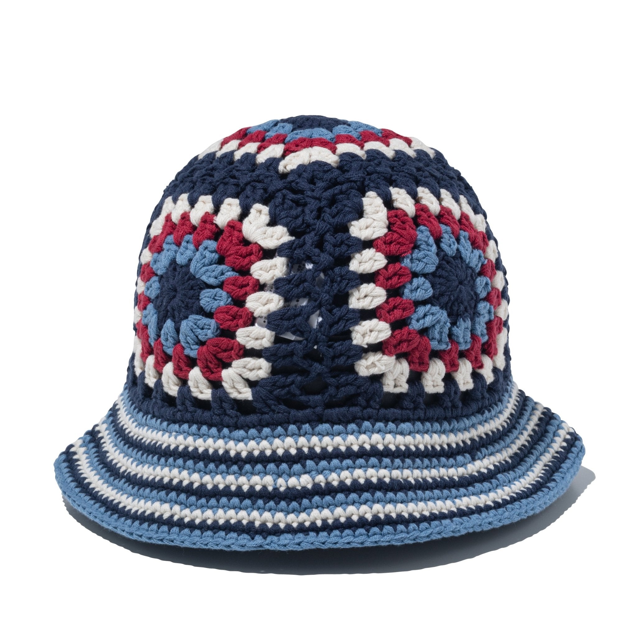NEWERA ニューエラ クロシェ ニットバケット Croche ネイビー クロシェ ニットバケット Croche ネイビー/クローム | ニューエラ