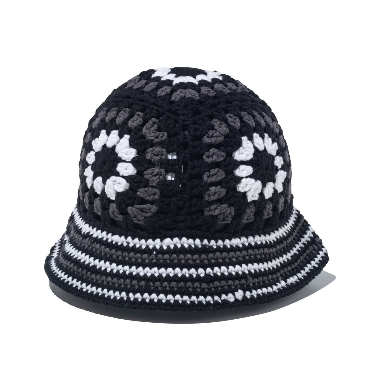 NEW ERA クロシェ ニットバケット ニューエラ】クロシェ編みを採用したニットバケットが登場