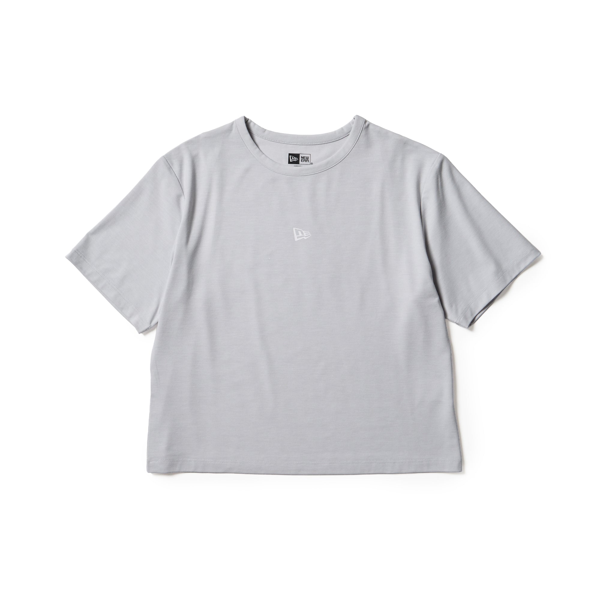Women's 半袖 テック Tシャツ ショートレングス カッティング デザイン