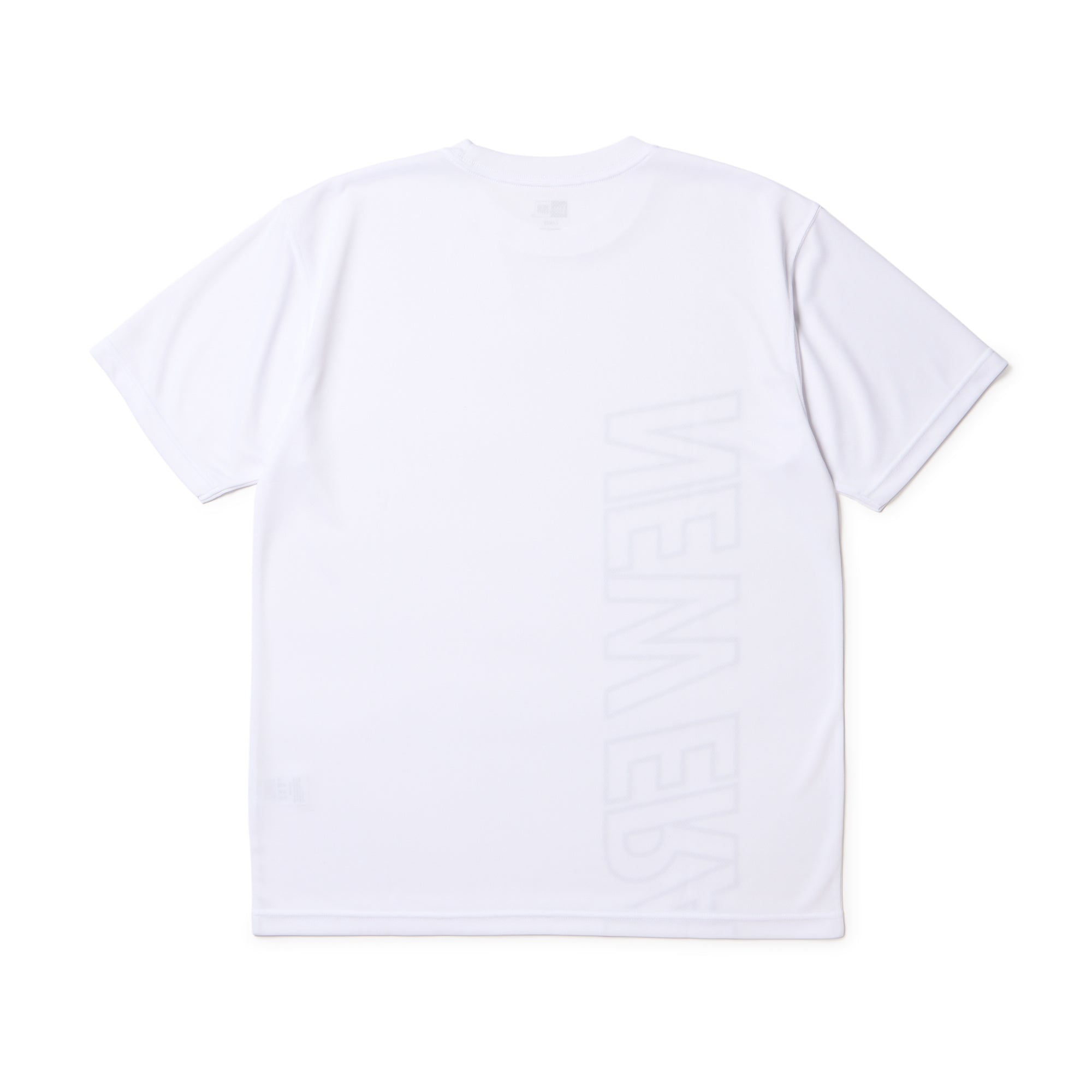FOURTEEN x New Era ホワイト Tシャツ&パーカー 新品 M 半袖 テックTシャツ Vertical Logo ホワイト | パフォーマンスアパレル