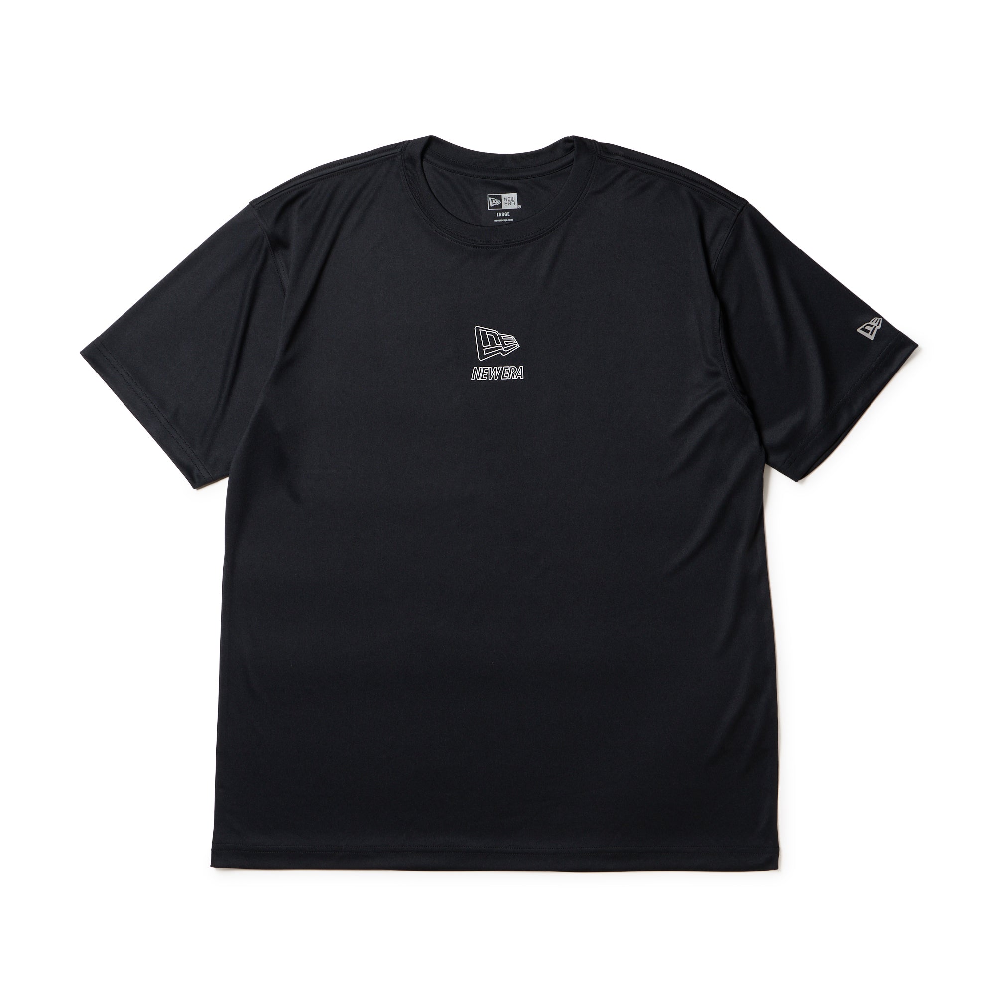 半袖 ラッシュTシャツ Vertical Logo ブラック | パフォーマンス