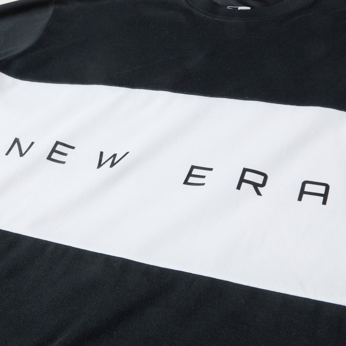 長袖 オーバーサイズド パフォーマンス Tシャツ Panel ブラック 