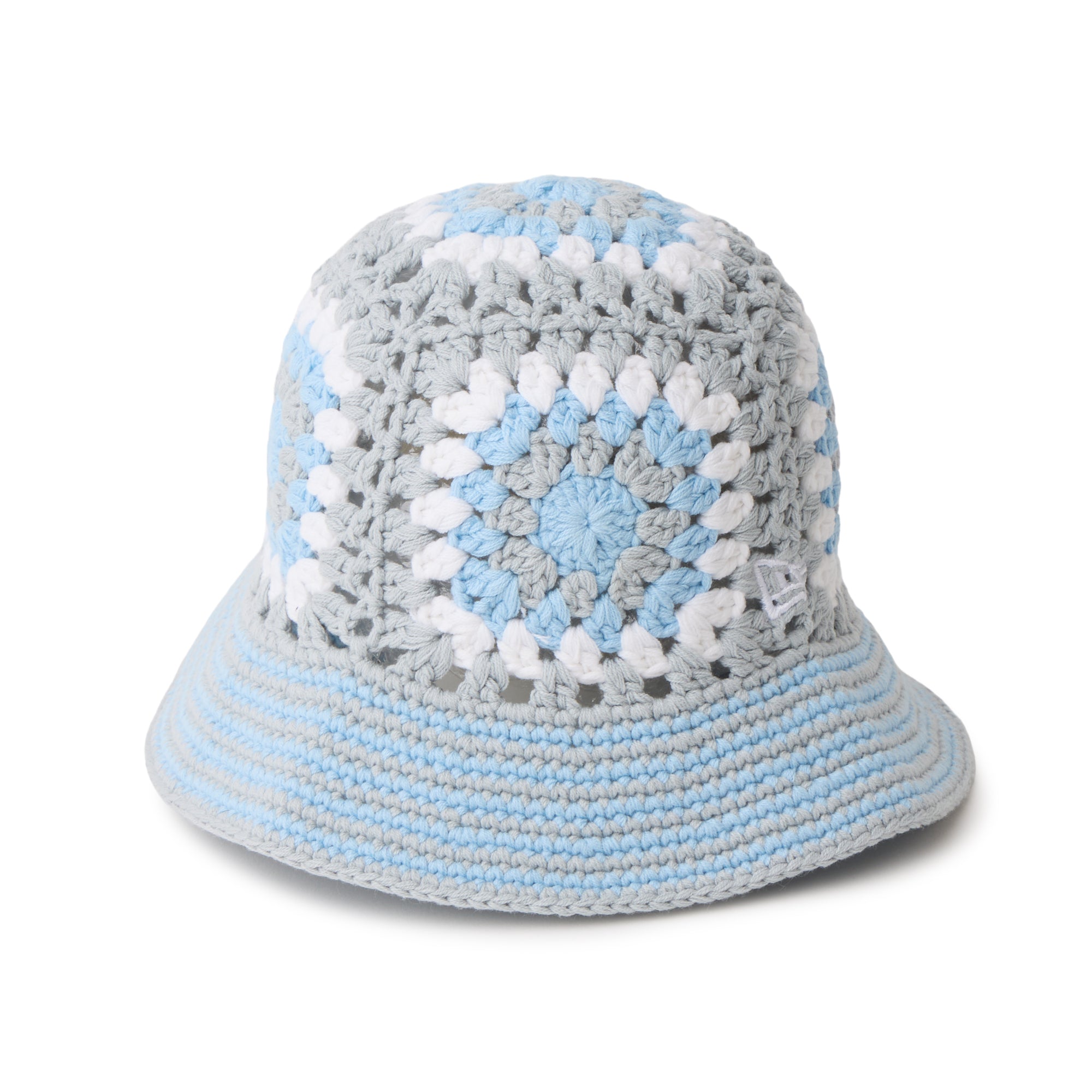 NEWERA ニューエラ クロシェ ニットバケット Croche ネイビー クロシェ ニットバケット Croche ネイビー/クローム | ニューエラ
