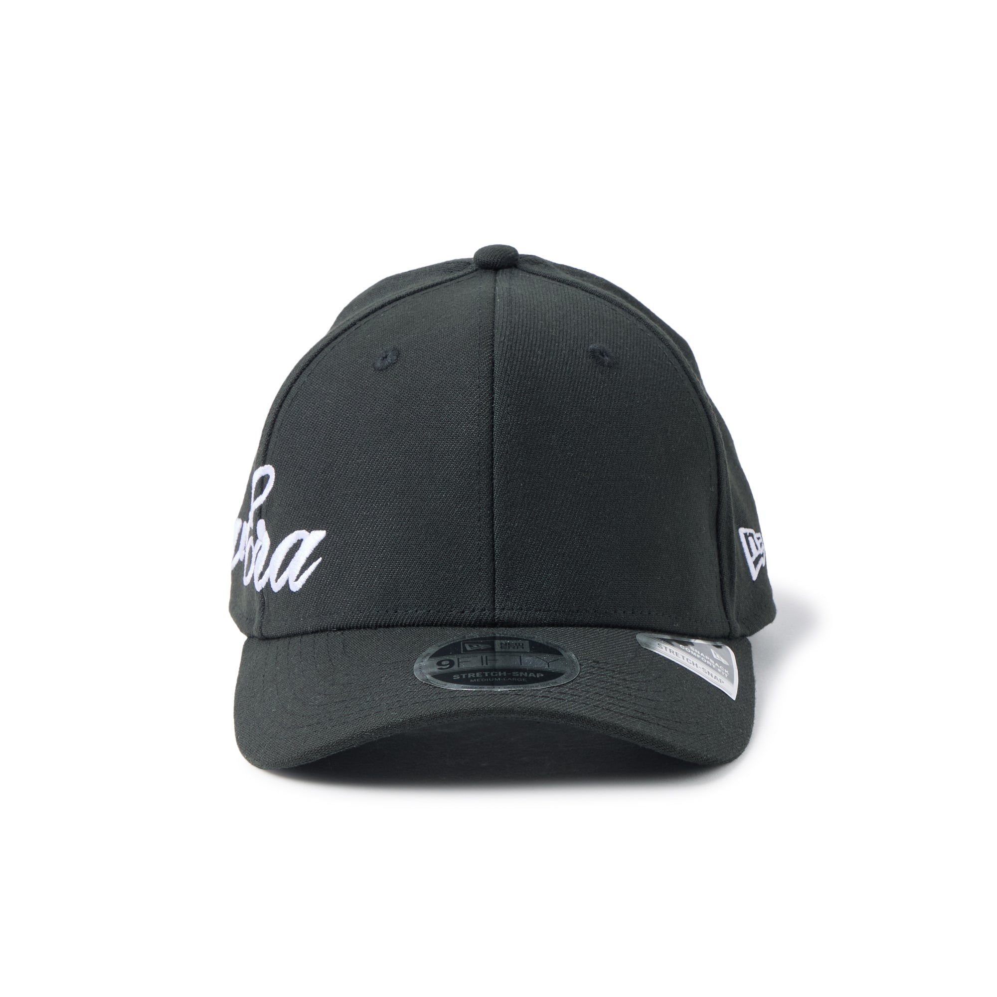 9FIFTY Stretch Series Big スクリプトロゴ ブラック | ニューエラ