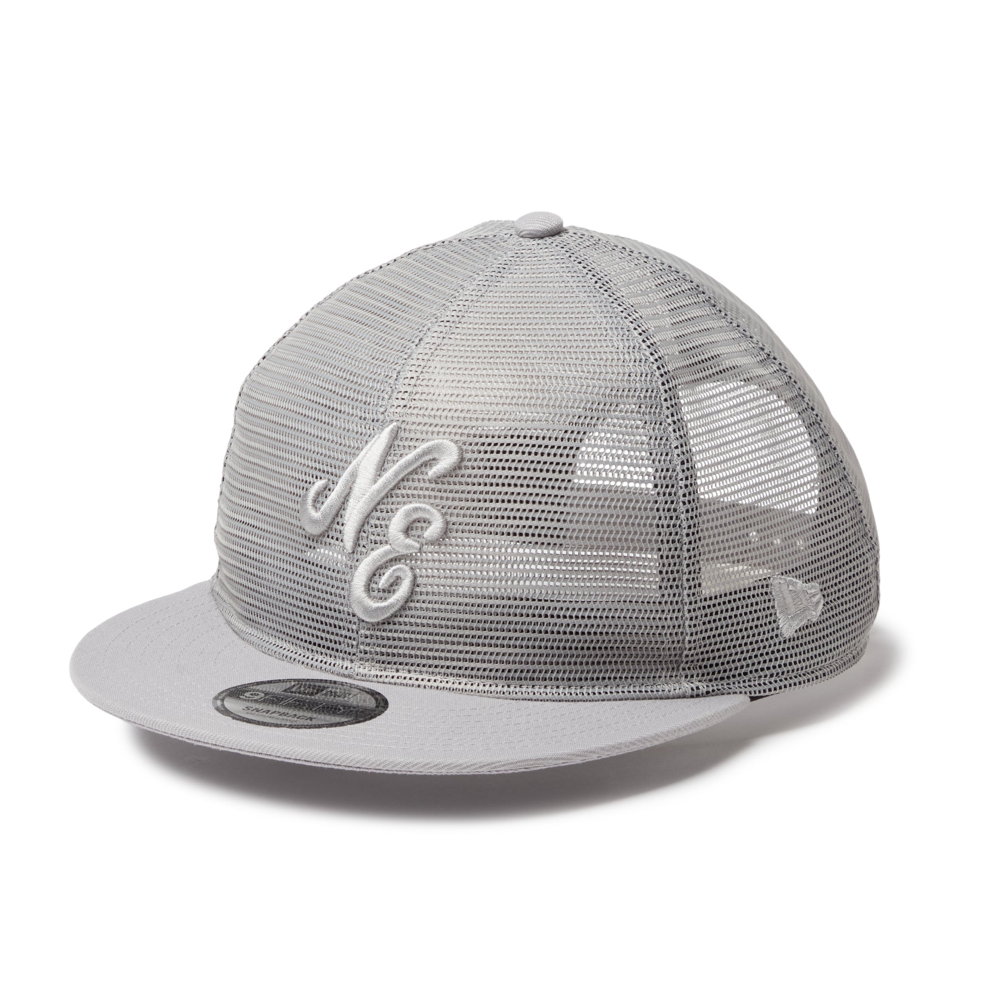 もっぴ　New Era FCGキャップ ホワイト/グレー 9FIFTY 9FIFTY All Mesh クラシックロゴ グレー | ニューエラオンラインストア