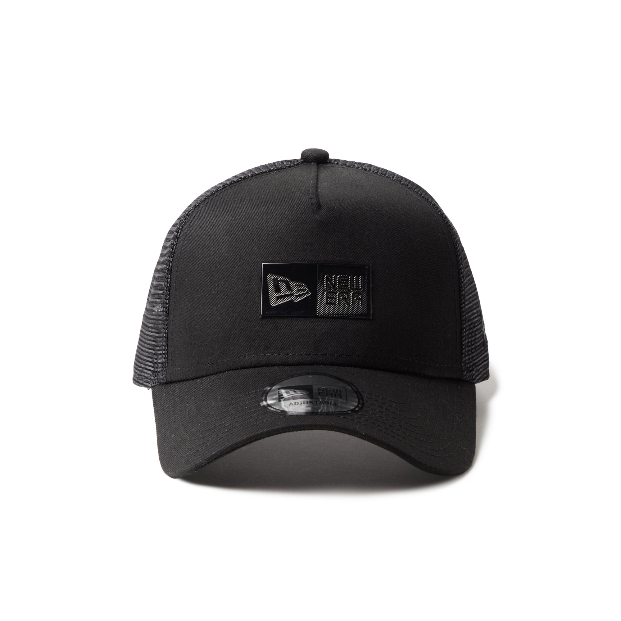9FORTY A-Frame トラッカー Box Logo Tonal ブラック | ニューエラ