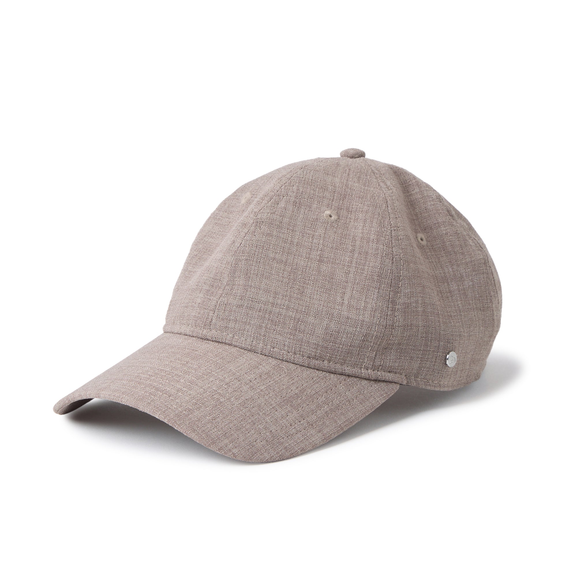 9TWENTY ロングバイザー Reflax Canvas Metal Pin ベーシック モカ