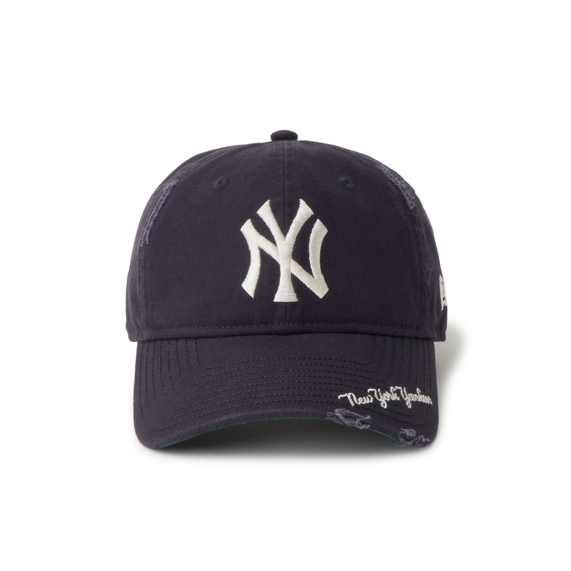 9TWENTY MLB Visor Logo バイザーロゴ ダメージ ニューヨーク