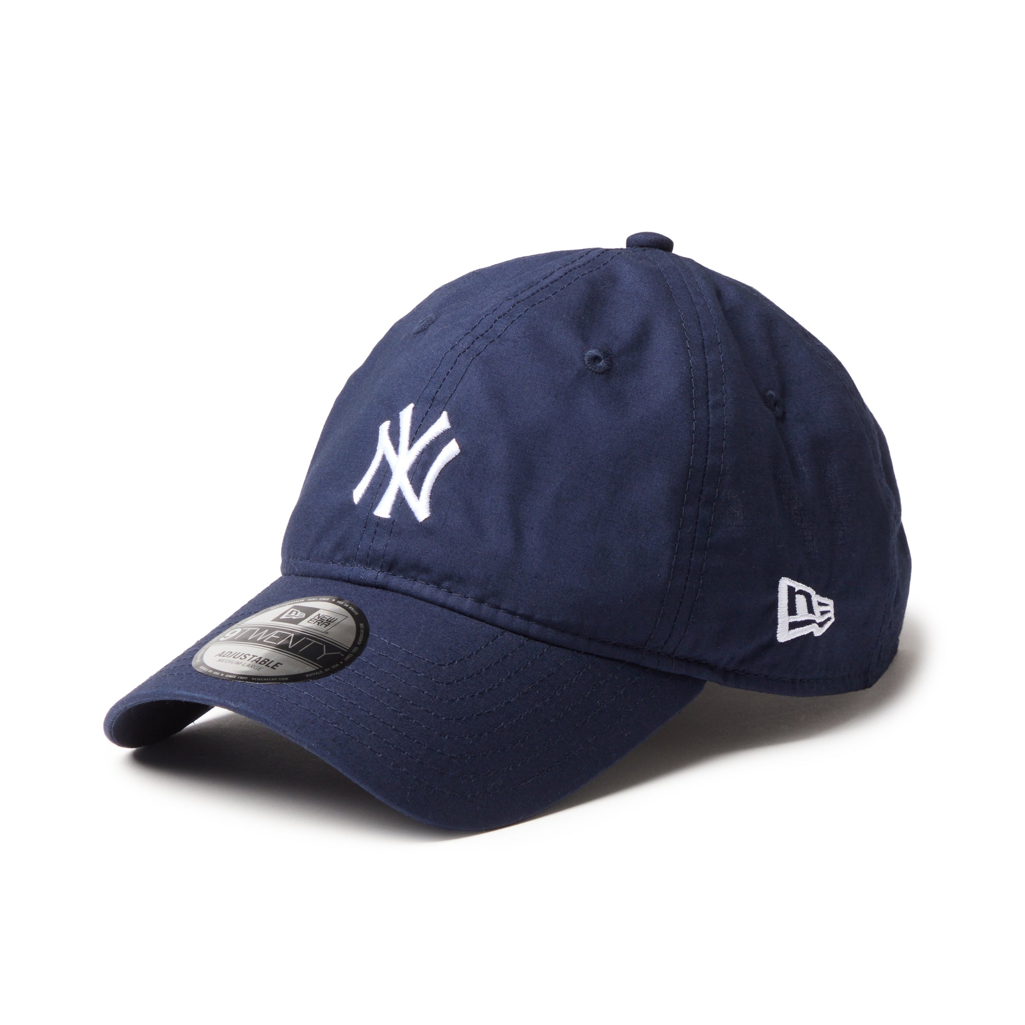 New Era 9TWENTY キャップ ネイビー M/L 9TWENTY Typewriter コットンタイプライター ニューヨーク・ヤンキース