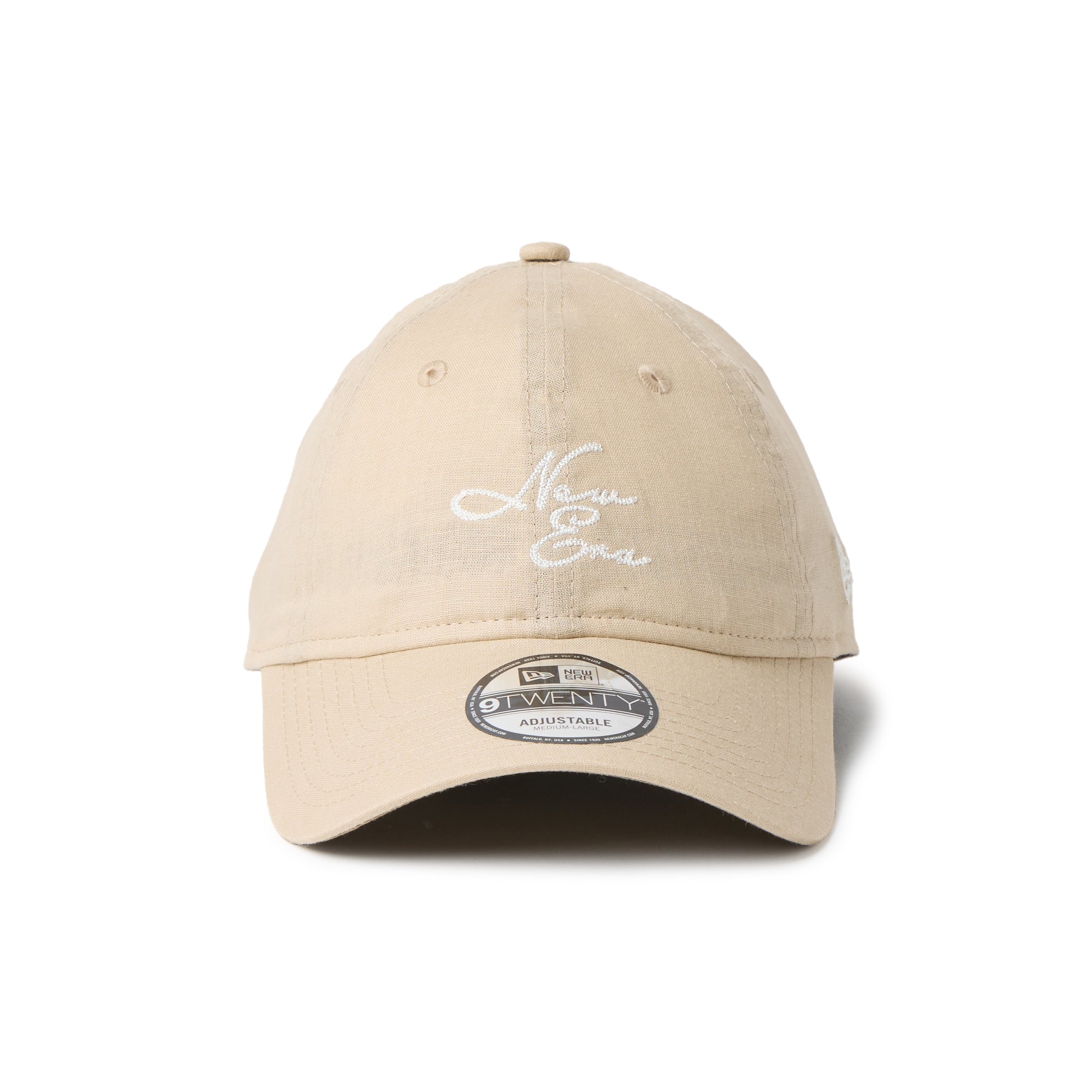 9TWENTY Cotton Linen コットンリネン New Era ライトベージュ