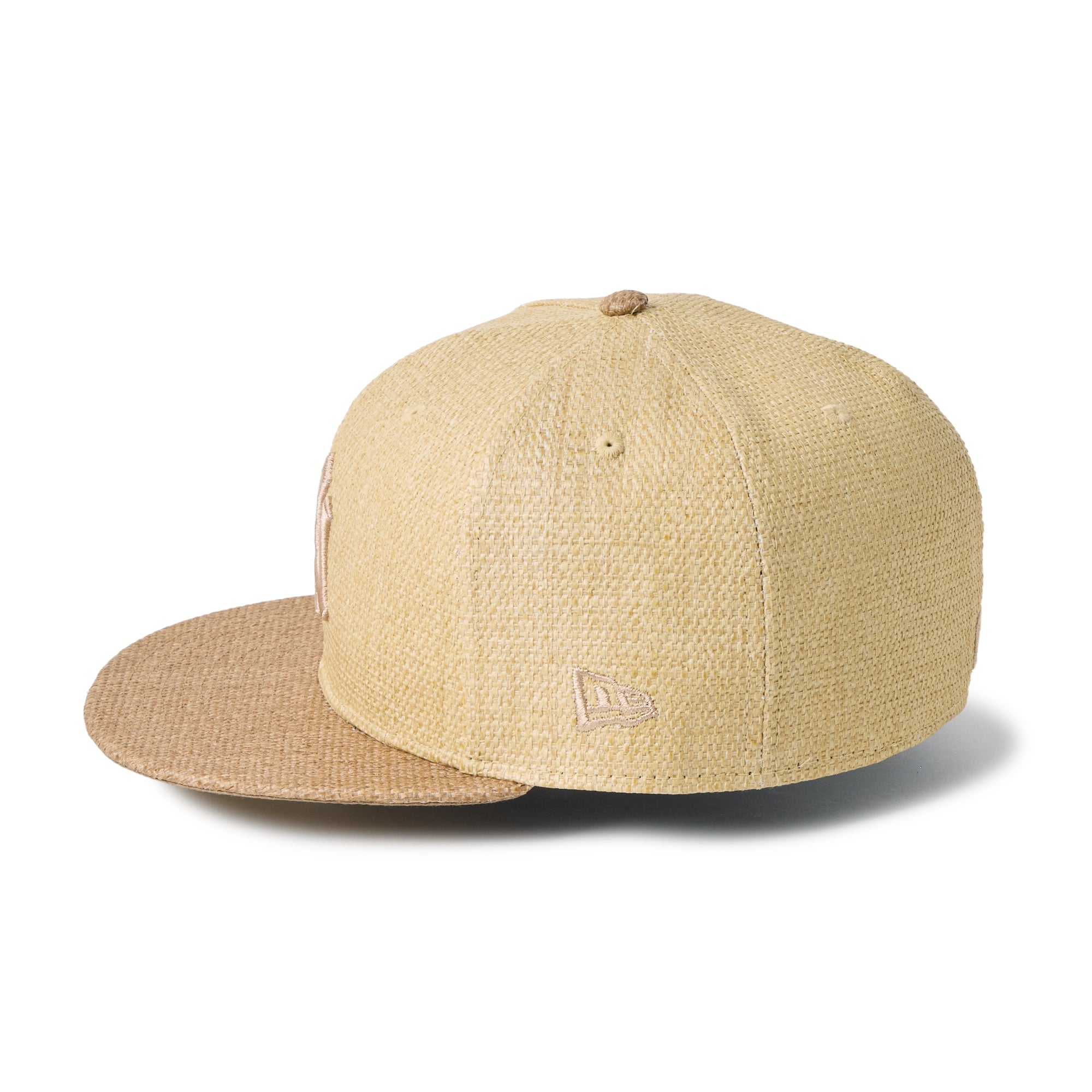 59FIFTY ニューヨーク・ヤンキース Paper Straw ナチュラル/カーキ
