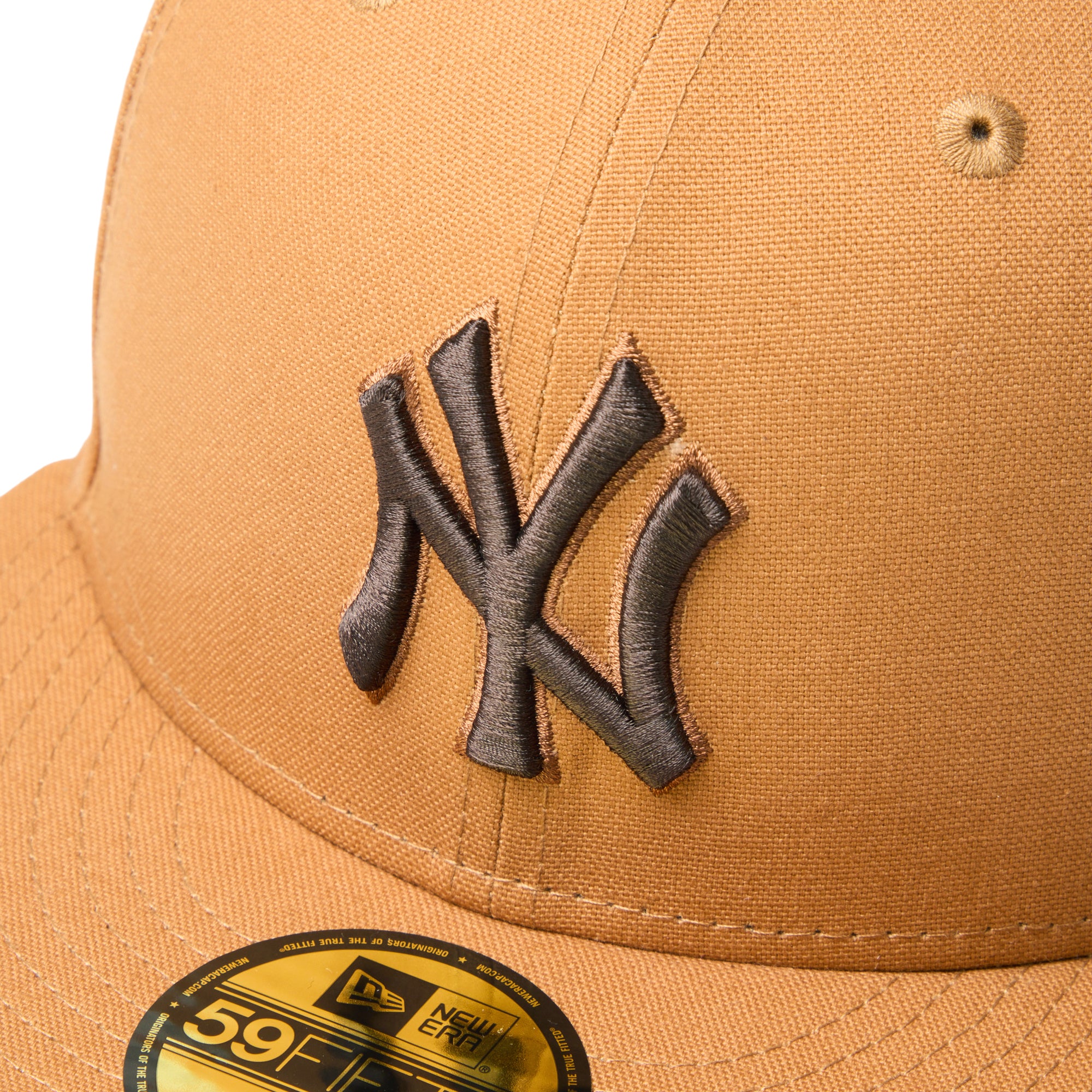 59FIFTY MLB Duck Canvas ニューヨーク・ヤンキース ライトブロンズ
