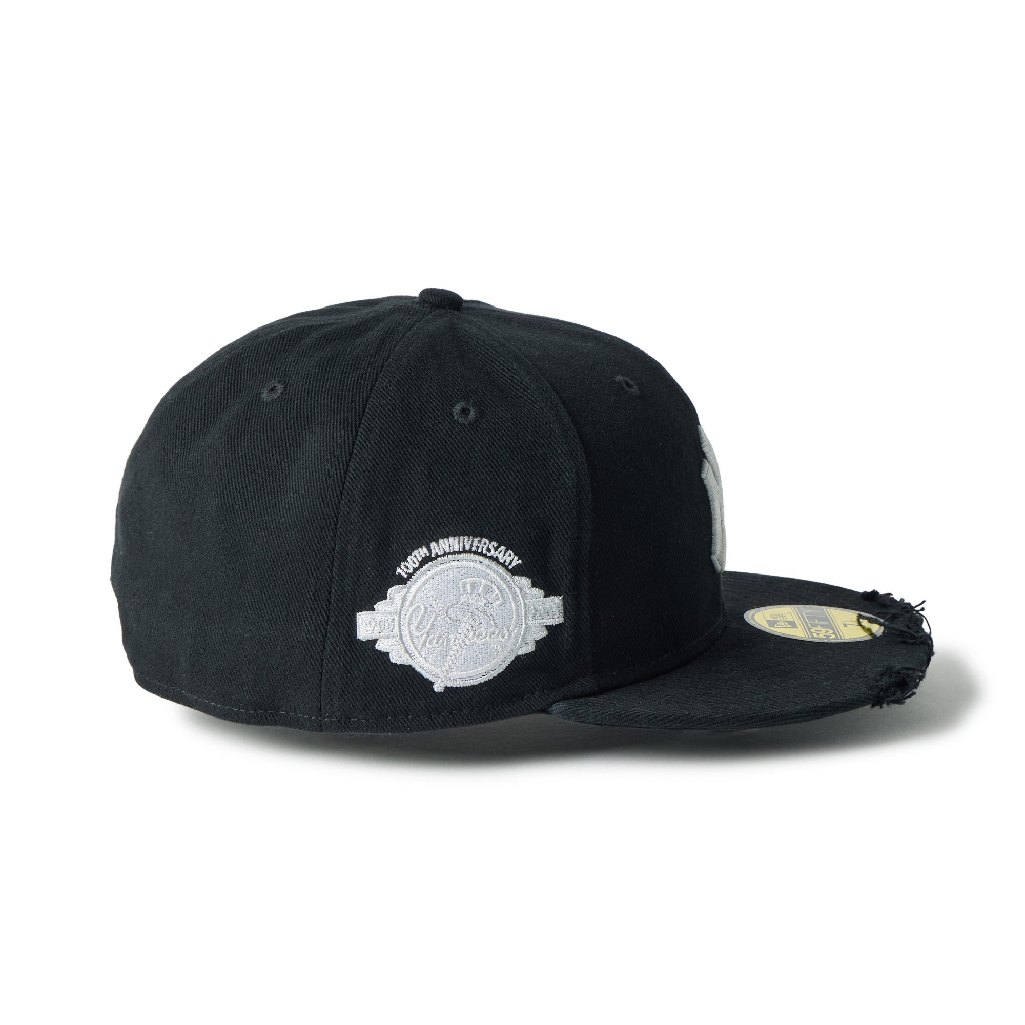 59FIFTY MLB Damaged Cap ニューヨーク・ヤンキース ブラック