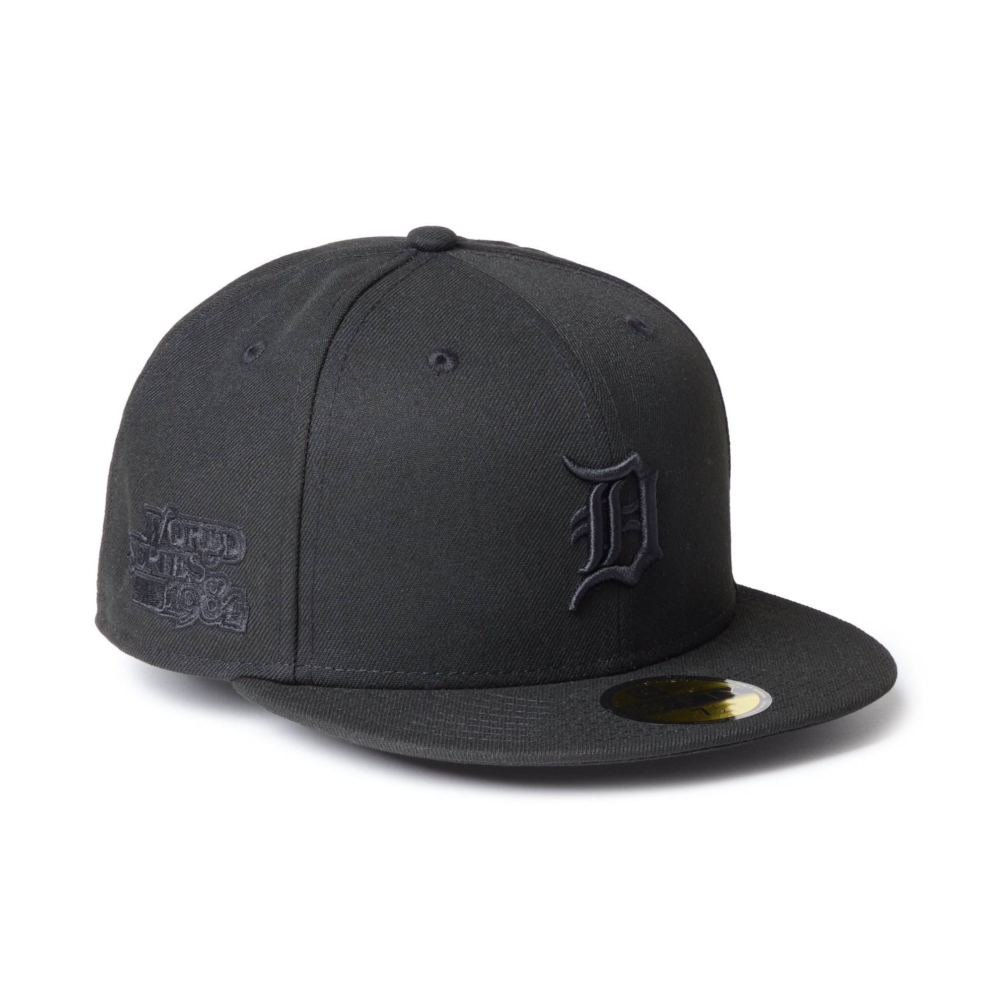 中国製 NEW ERA 59FIFTY デトロイト・タイガース  7 3/4 黒 59FIFTY MLB Black on Black デトロイト・タイガース ブラック