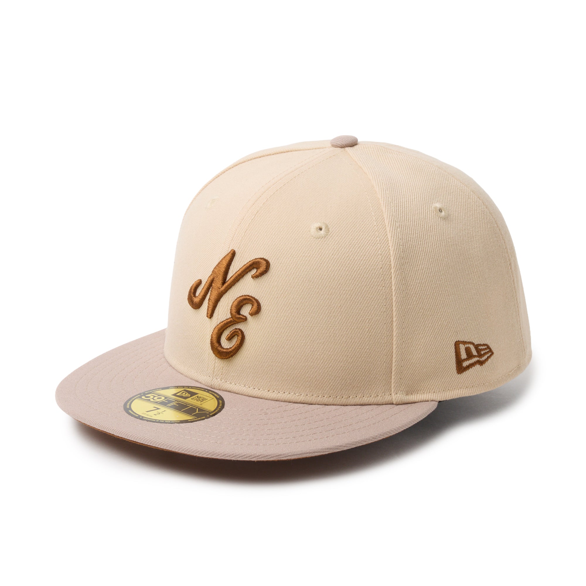 59FIFTY Mocha Mousse クラシックロゴ オーツミルク/アッシュブラウン