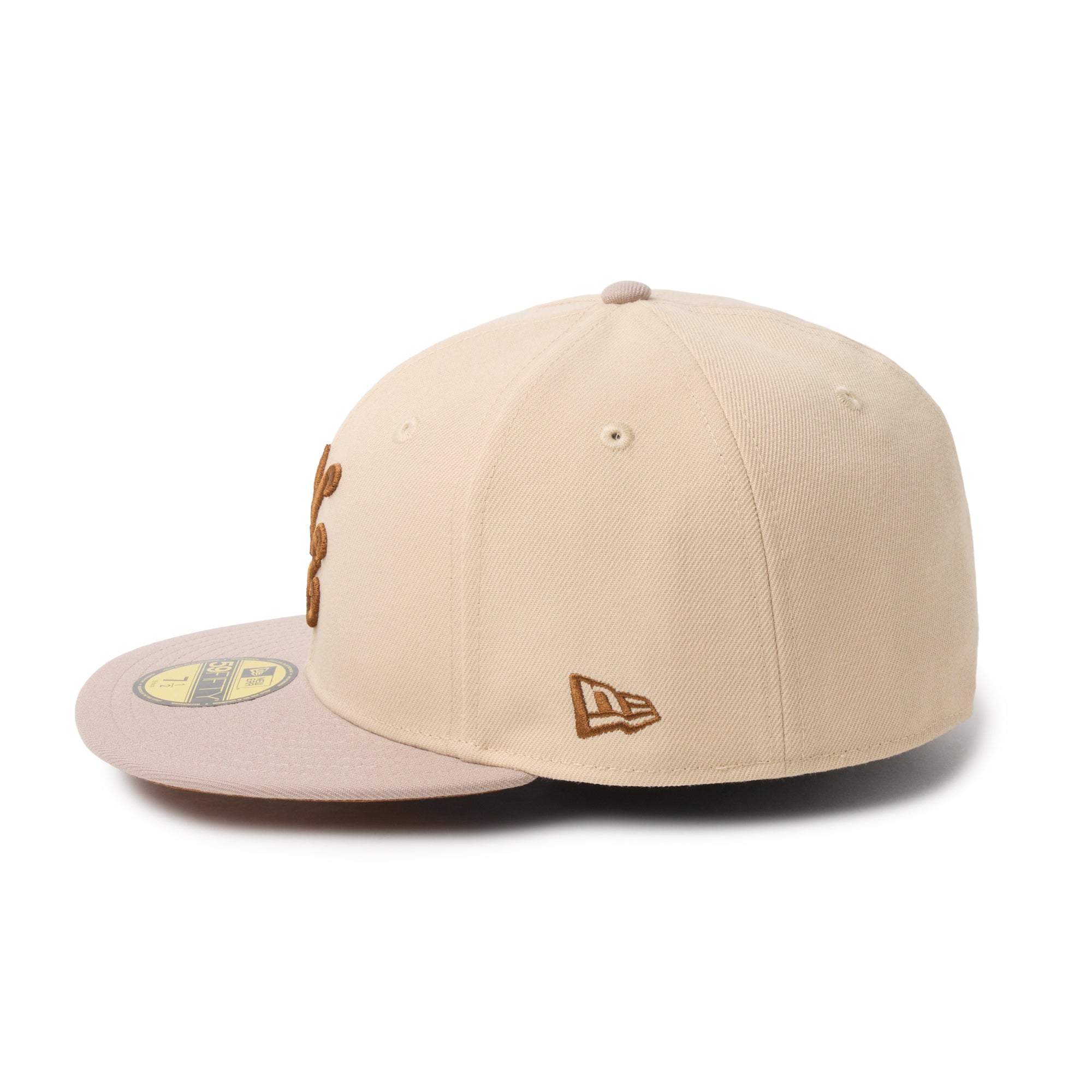 59FIFTY Mocha Mousse クラシックロゴ オーツミルク/アッシュブラウン