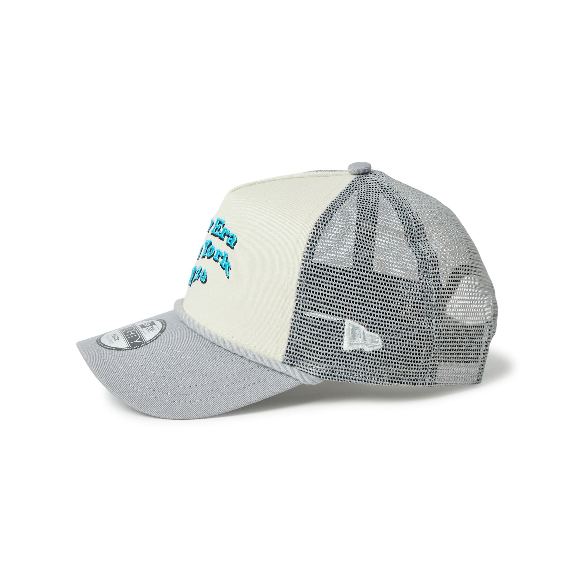キッズ Youth 9FORTY A-Frameトラッカー Wave Logo クロームホワイト