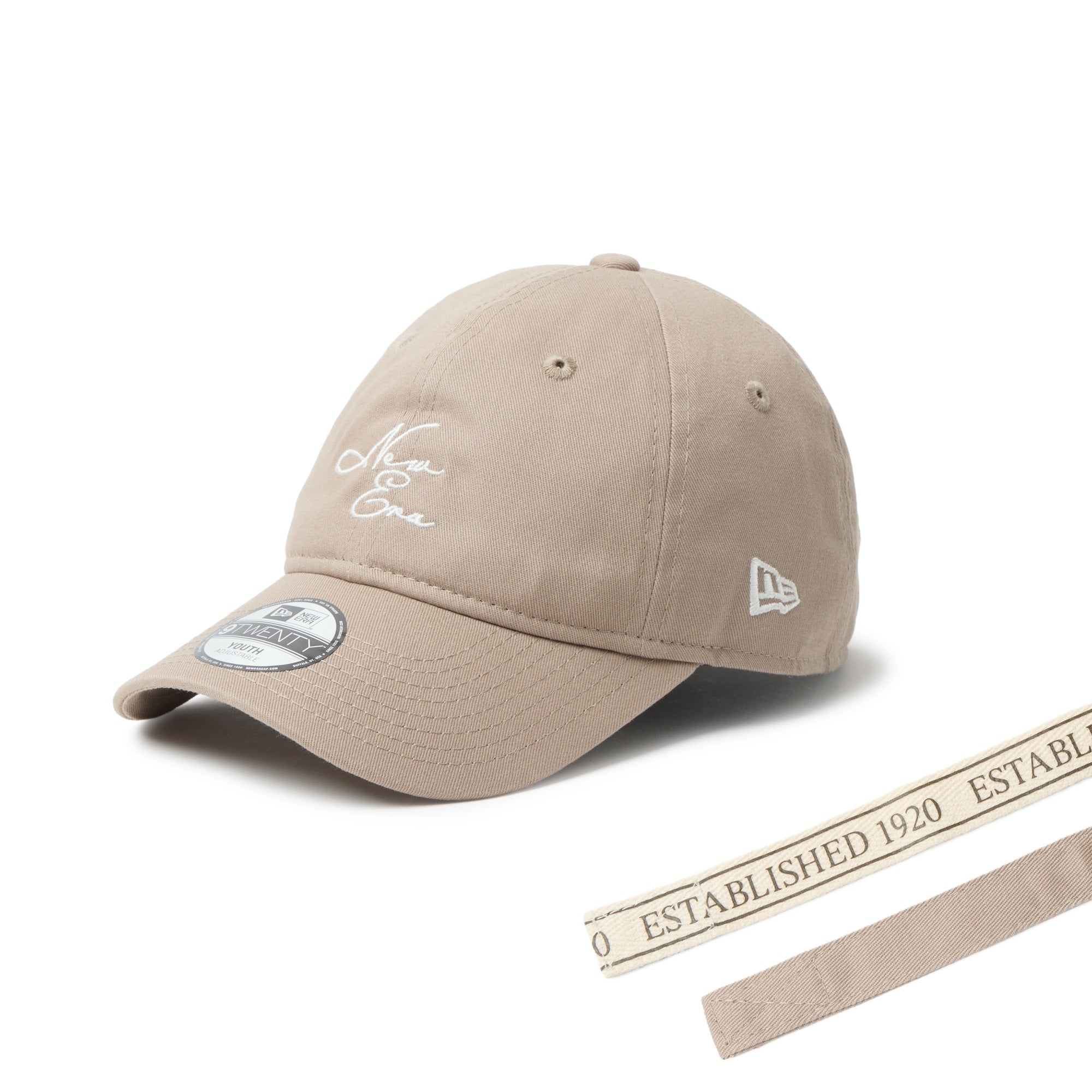 キッズ Youth 9TWENTY NEW ERA Spare Strap アッシュブラウン