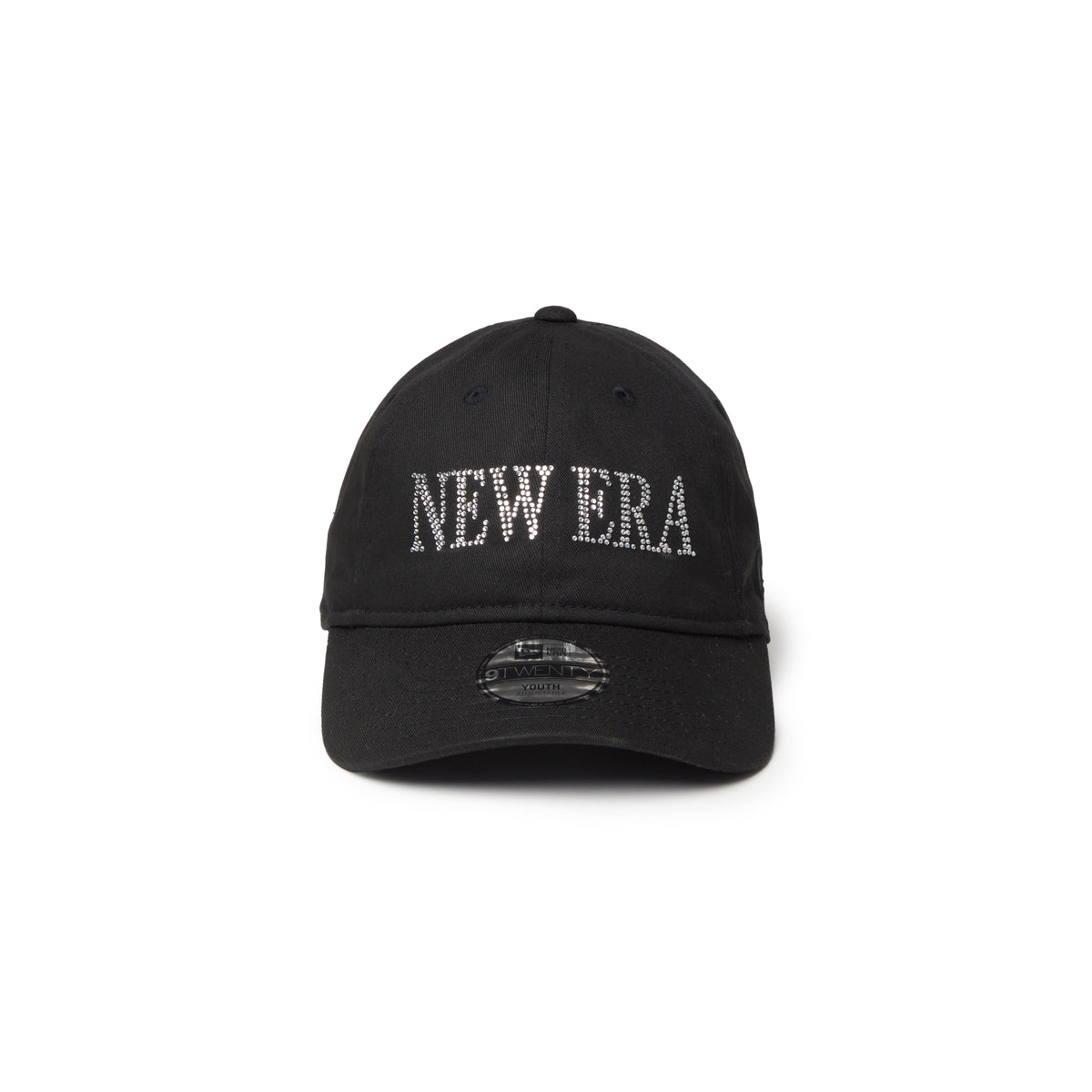 キッズ Youth 9TWENTY NEW ERA Rhinestone ラインストーン ブラック 