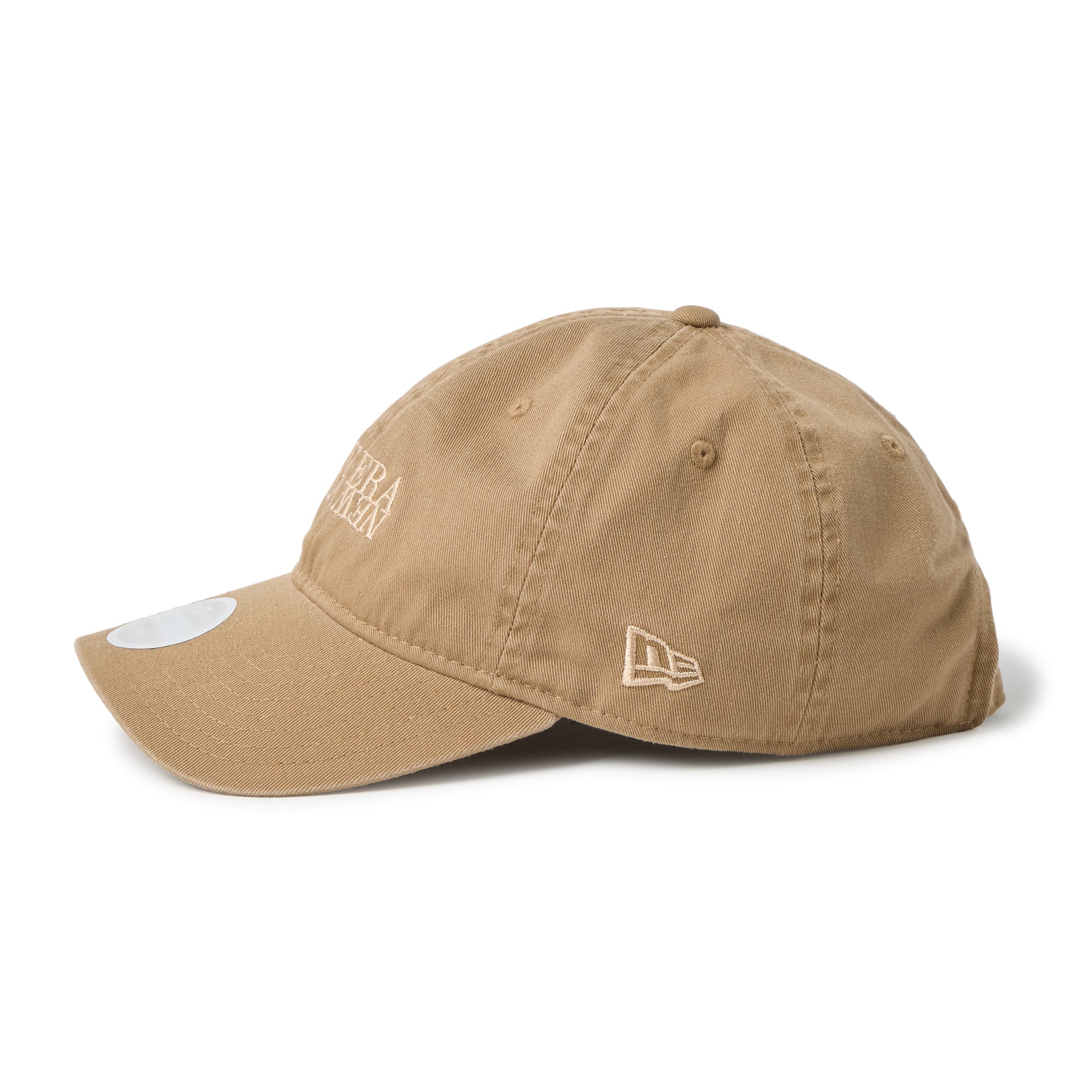 Women's 9TWENTY ウォッシュド コットン NEW ERA NEW YORK カーキ