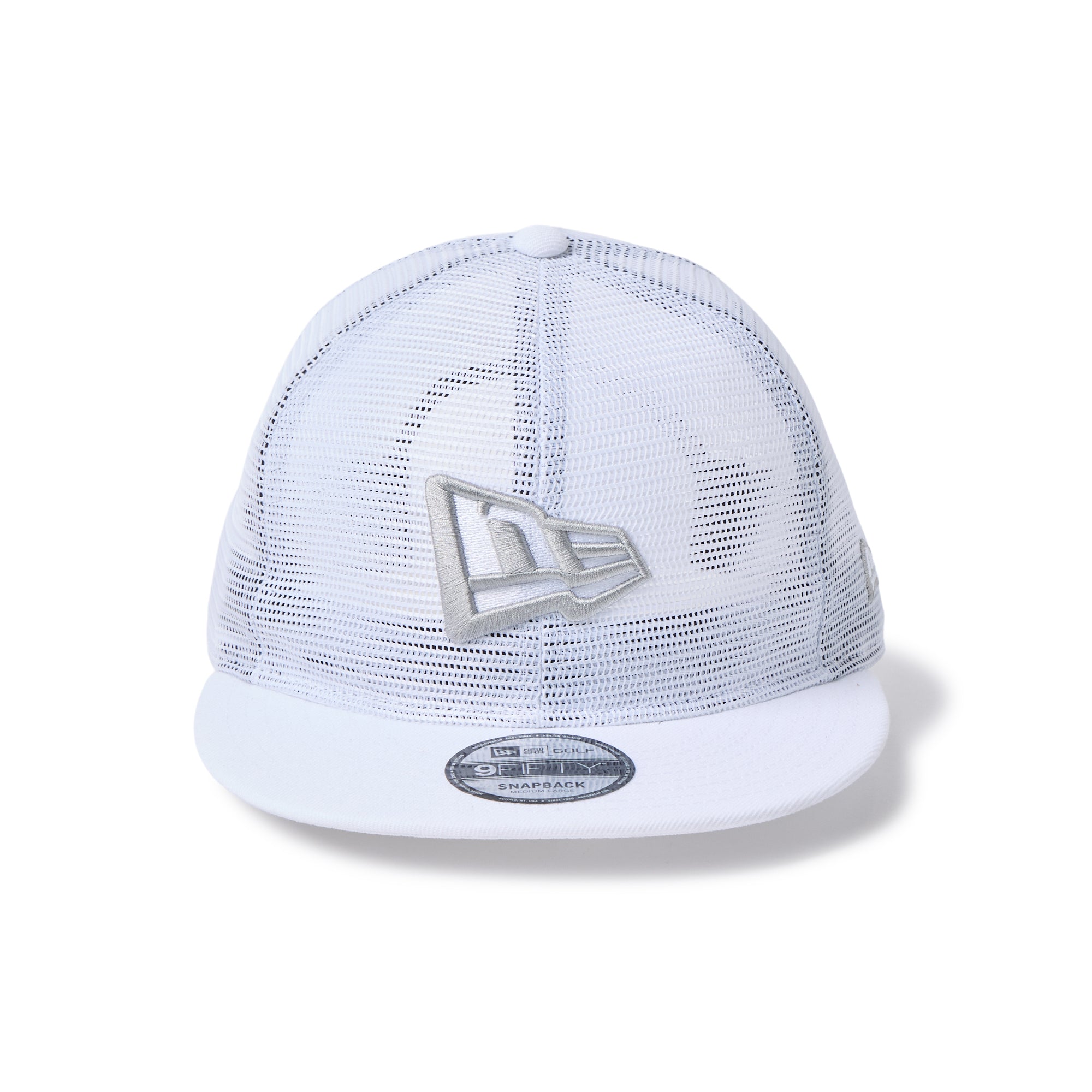 NEW ERA ニューエラゴルフ　スニード　中綿入り　ホワイト Mサイズ 9FIFTY All Mesh フラッグロゴ ホワイト | ゴルフ | ニューエラ