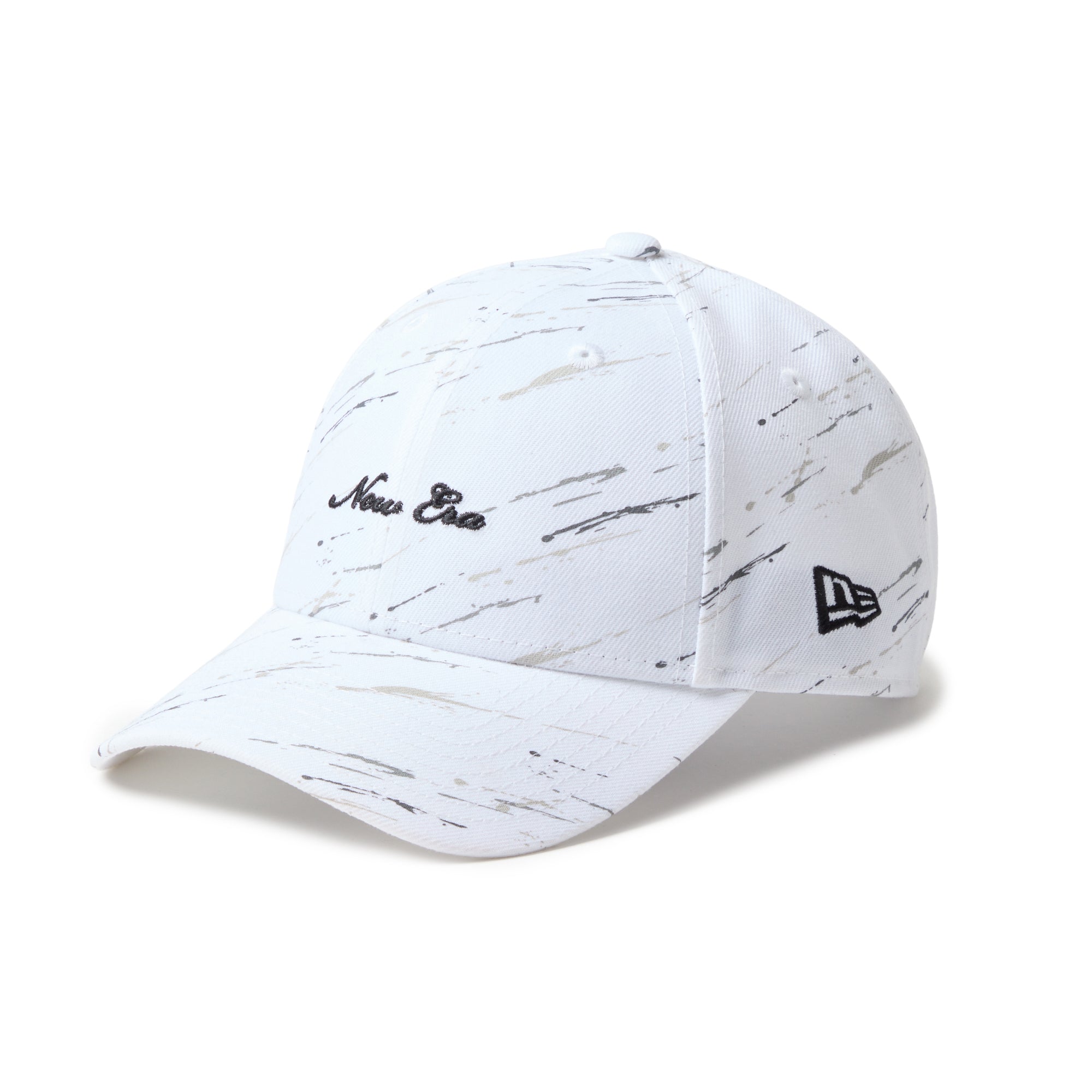 NEW ERA ニューエラゴルフ　スニード　中綿入り　ホワイト Mサイズ 9FIFTY Original Fit Laser Perforated ボックスロゴ ホワイト