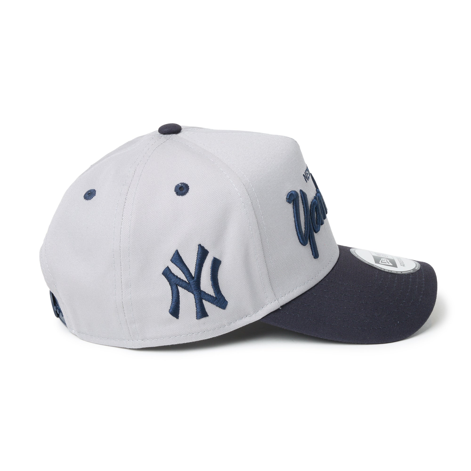 9FORTY A-Frame MLB 2-Tone ニューヨーク・ヤンキース グレー/ネイビー