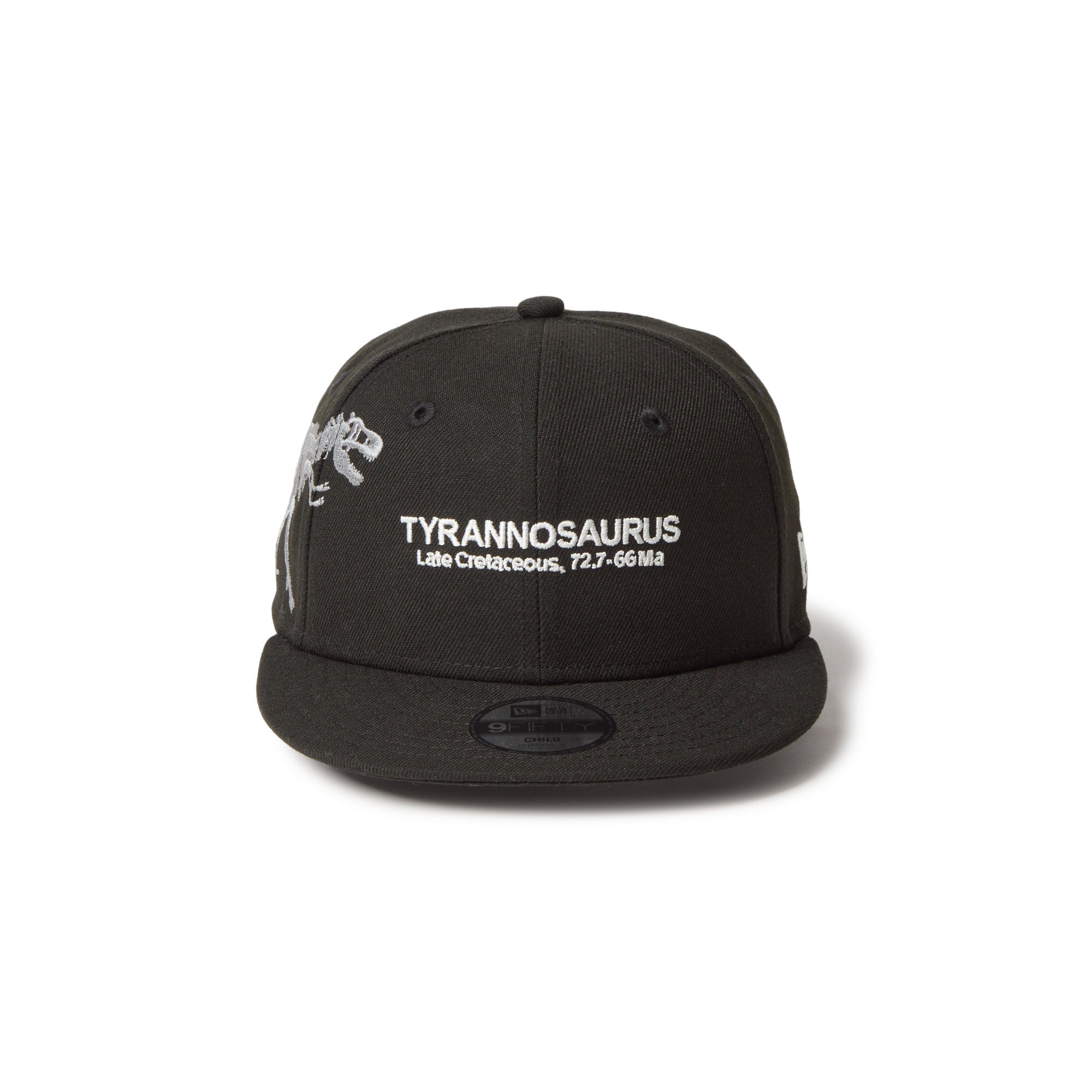 キッズ Child 9FIFTY Tyrannosaurus ティラノサウルス 化石 ブラック