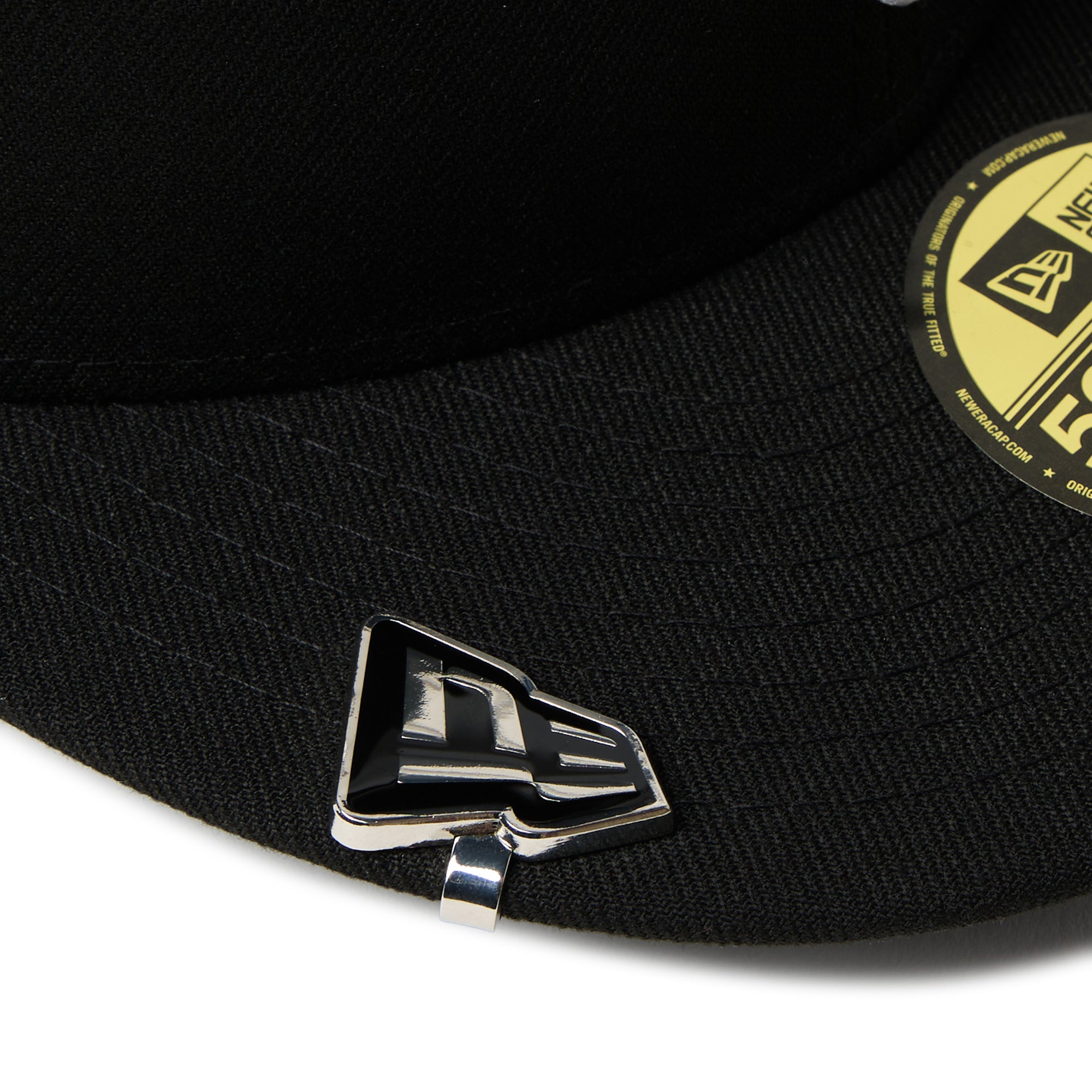 キャップアクセサリー バイザークリップ Cap Bite Flagロゴ シルバー