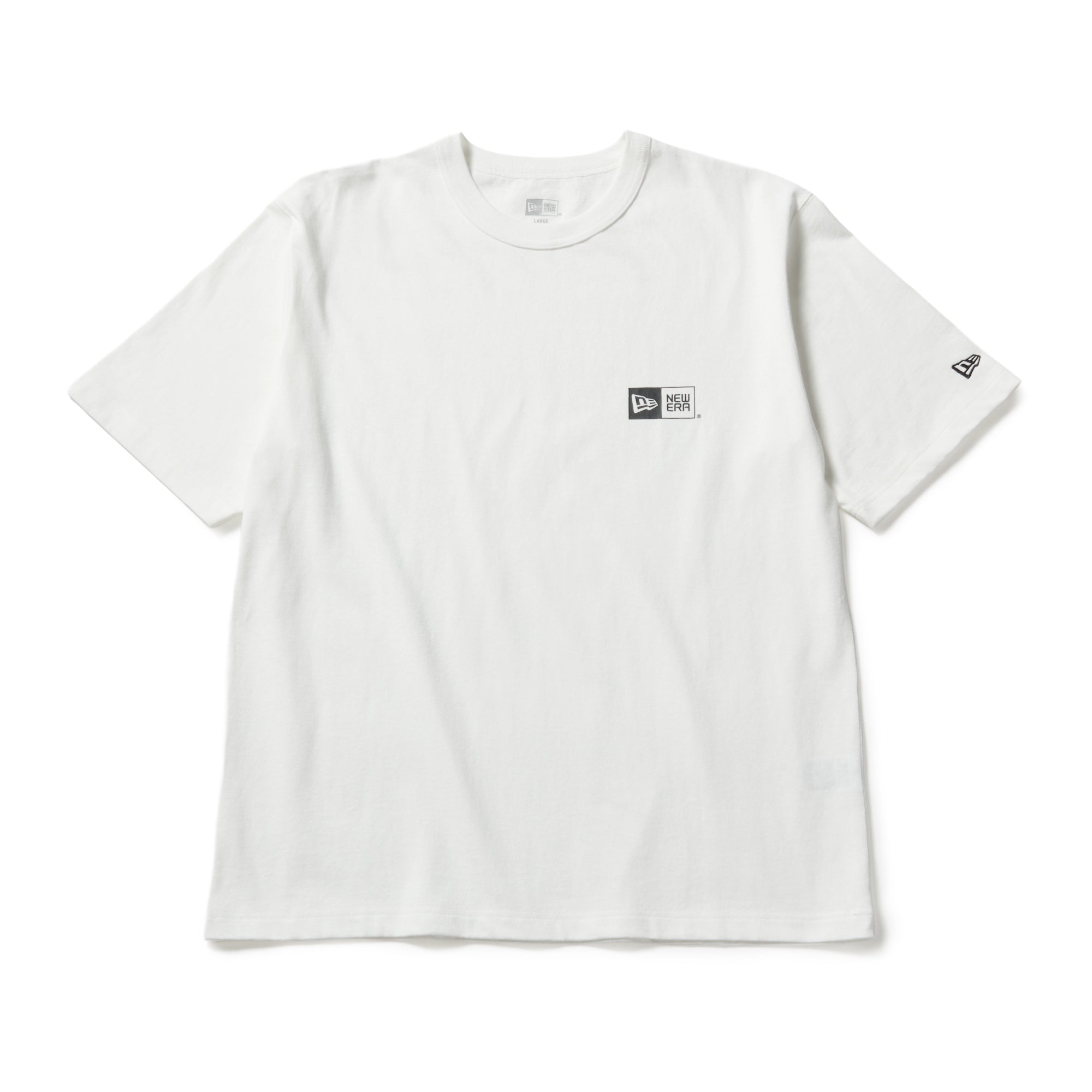 半袖 ウォッシュドコットン Tシャツ Box Logo オフホワイト