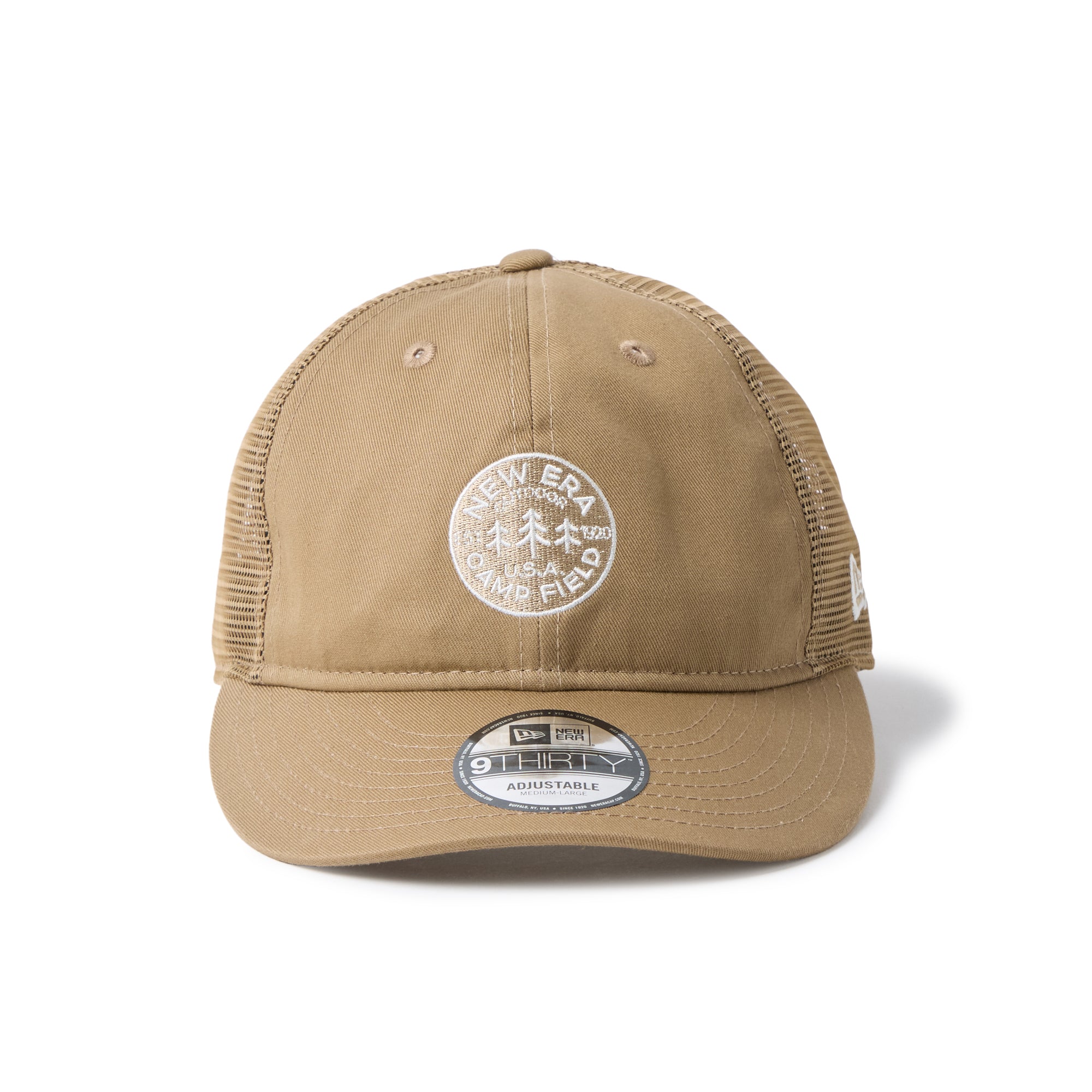 9THIRTY トラッカー Circle Logo カーキ｜アウトドア | ニューエラ
