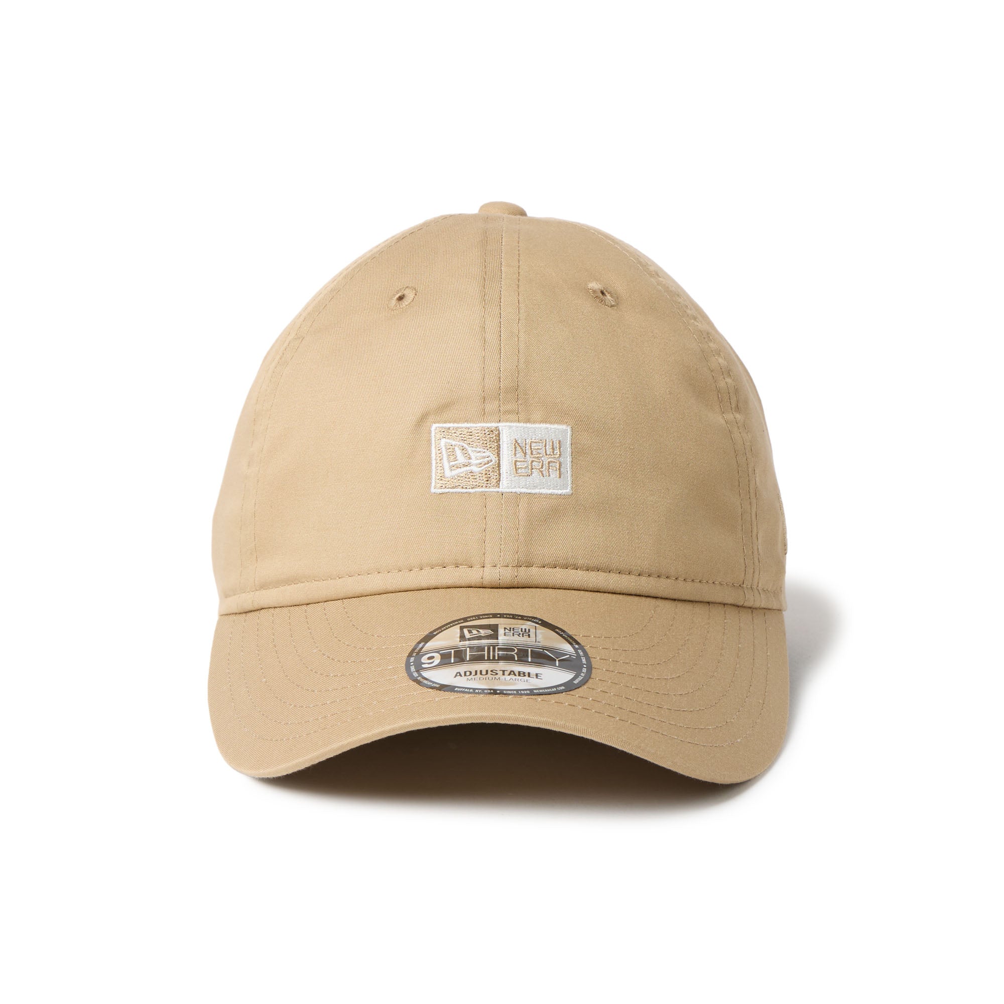 9THIRTY Long Visor CLEANSE Mini Box Logo カーキ｜アウトドア