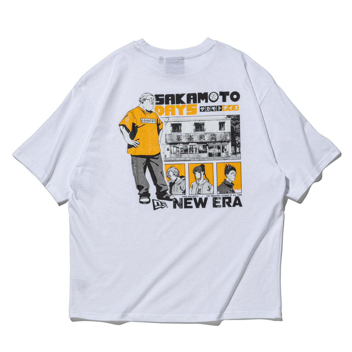 半袖 オーバーサイズド コットン Tシャツ SAKAMOTO DAYS