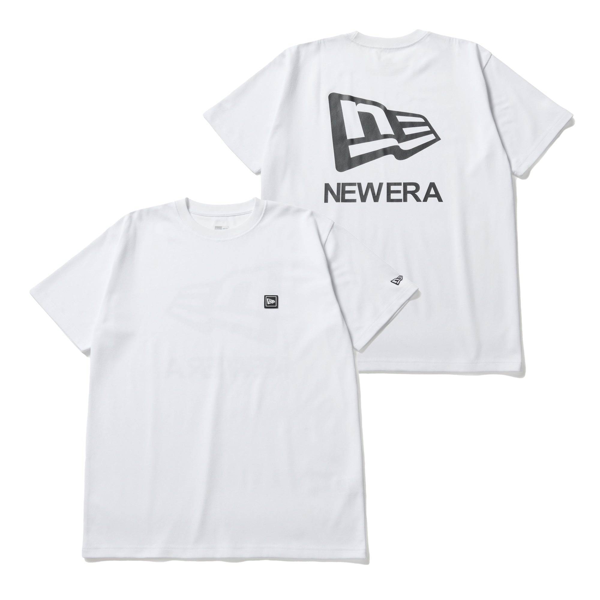 半袖 パフォーマンス Tシャツ Flag & Wordmark ホワイト | ニューエラ