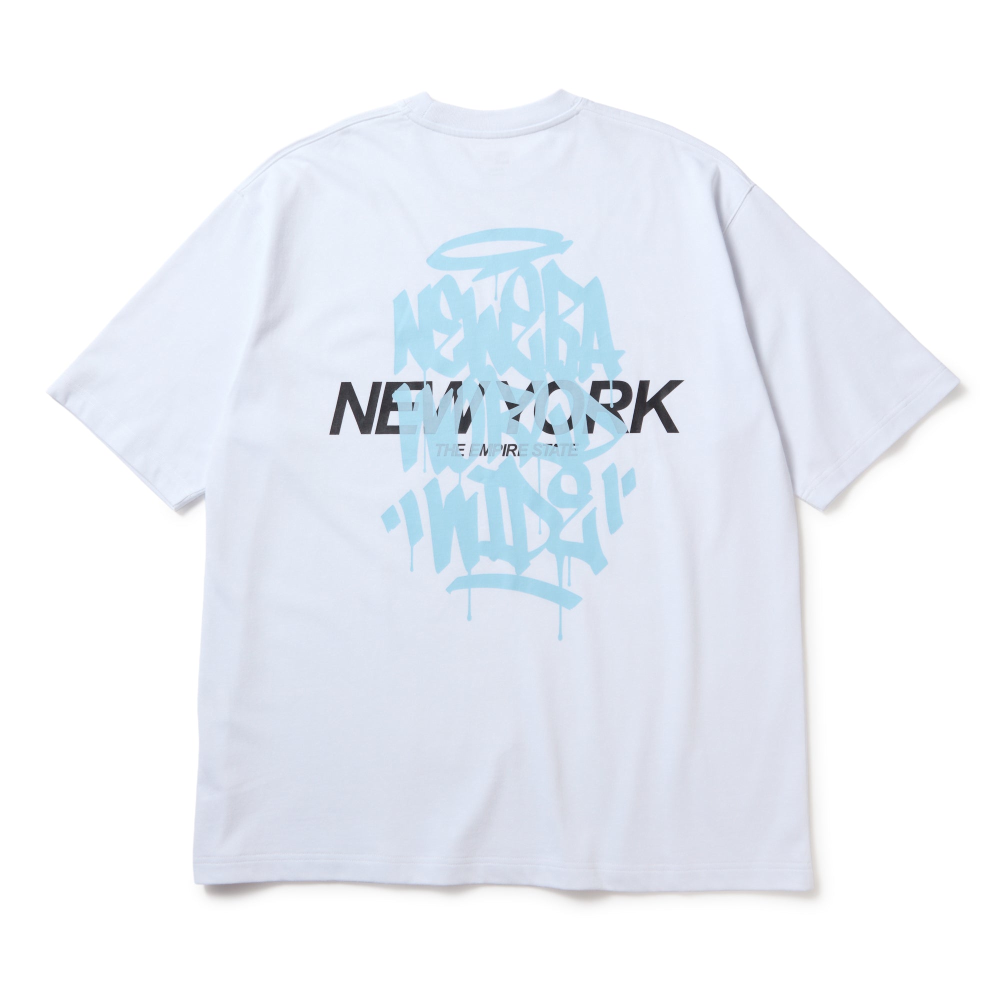 半袖 オーバーサイズド コットン Tシャツ Tagging ホワイト