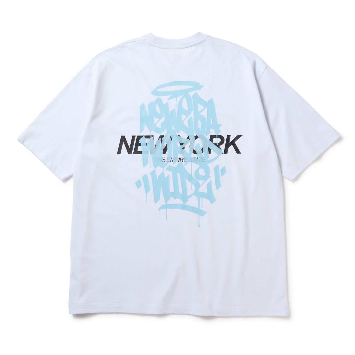 半袖 オーバーサイズド コットン Tシャツ Tagging ホワイト 