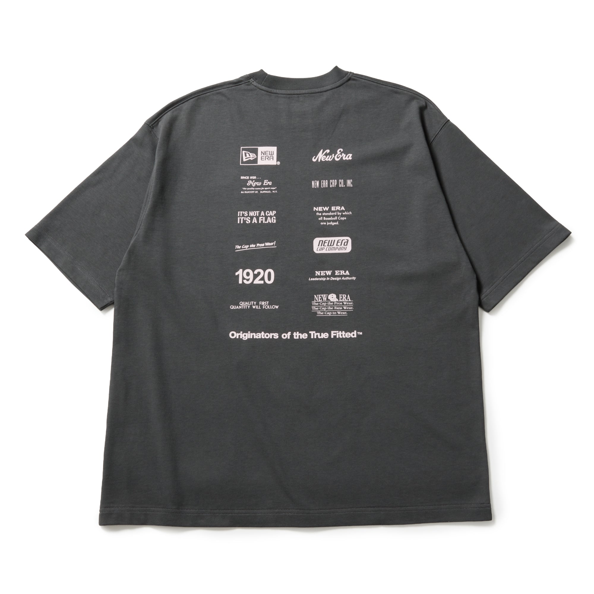 半袖 オーバーサイズド コットン Tシャツ Logo Archive グラファイト