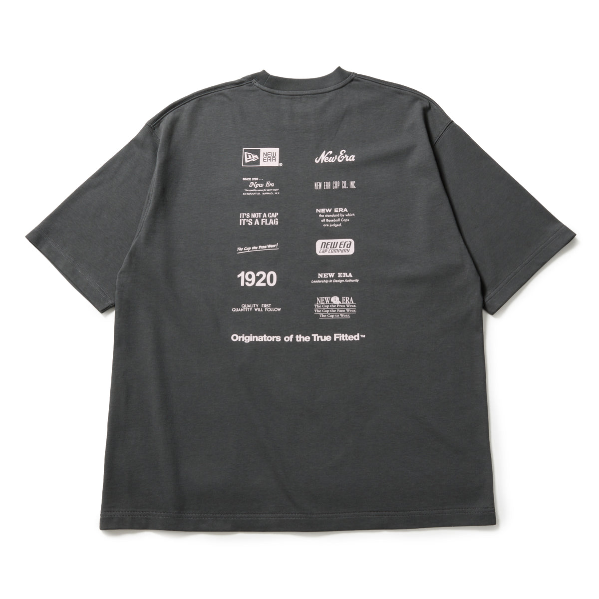 半袖 オーバーサイズド コットン Tシャツ Logo Archive グラファイト 