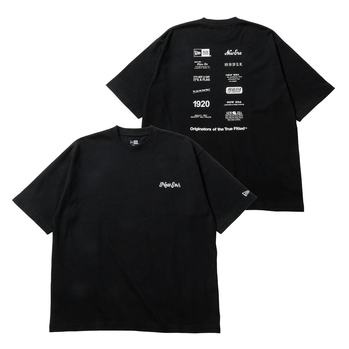 半袖 オーバーサイズド コットン Tシャツ Logo Archive ブラック 