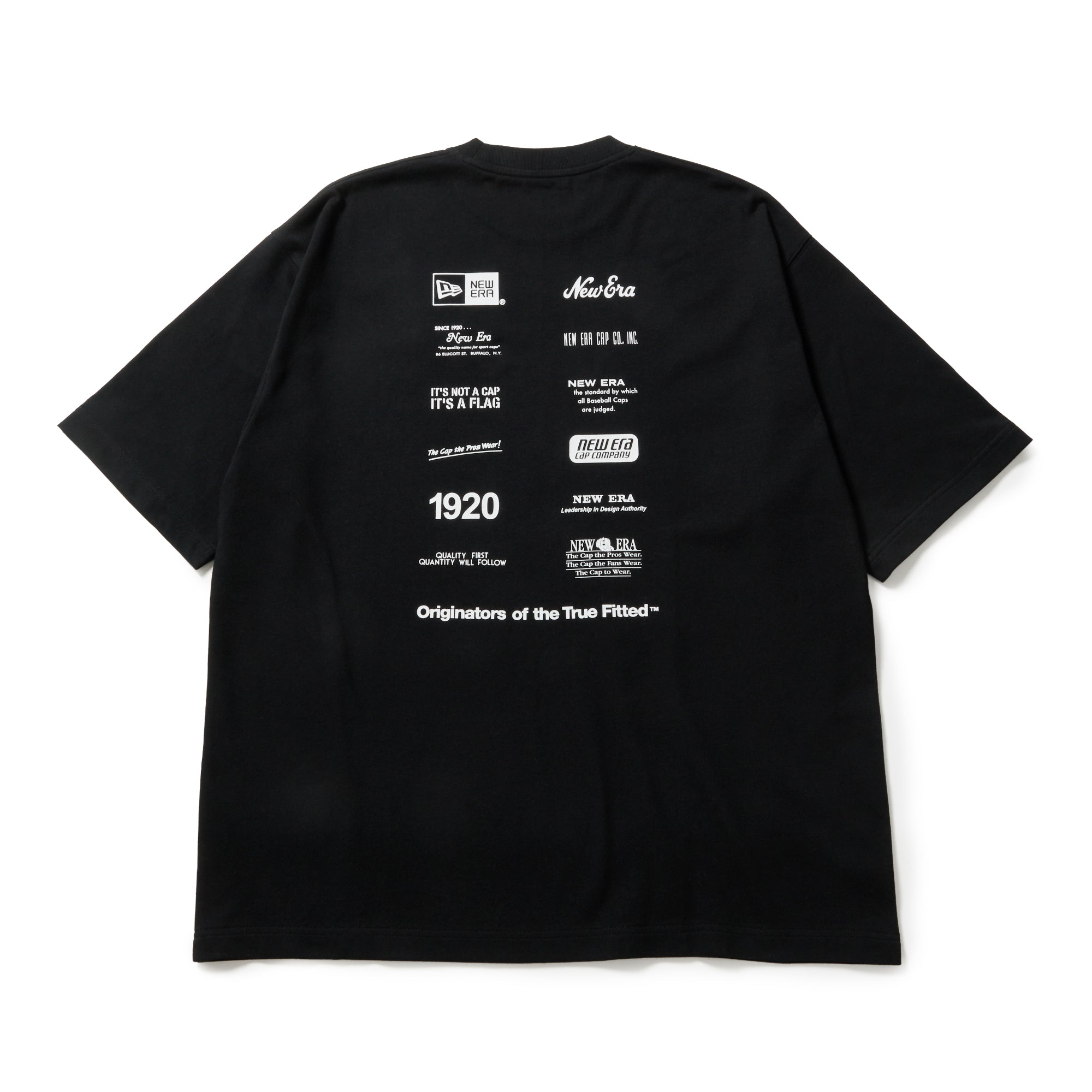 半袖 オーバーサイズド コットン Tシャツ Logo Archive ブラック