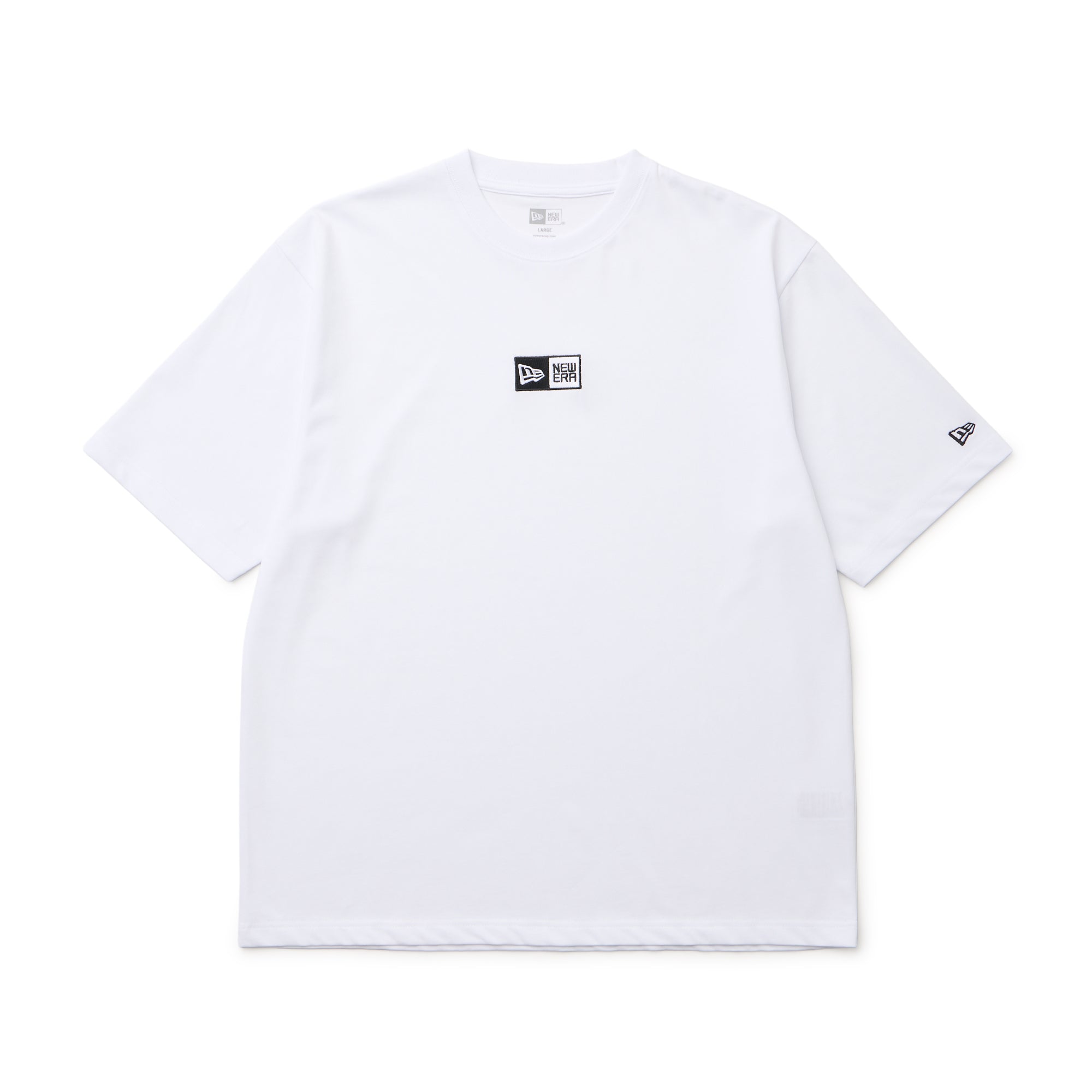 半袖 オーバーサイズド コットン Tシャツ Box Logo Embroidery