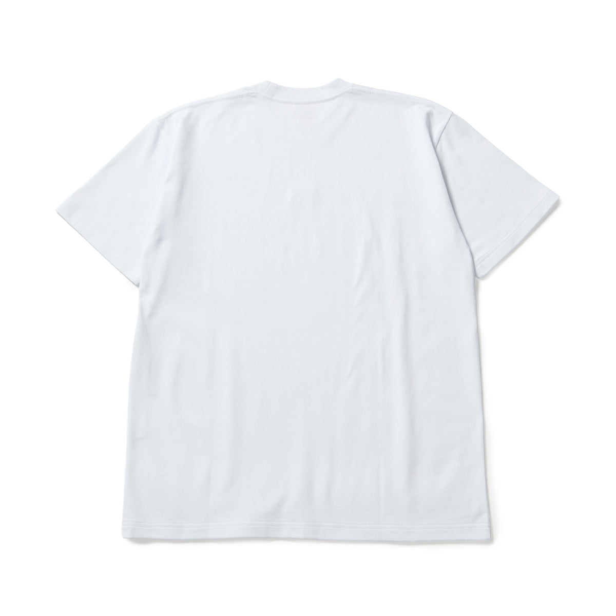 半袖 コットン Tシャツ Flag Logo Mini レイズドフラッグ刺繍 ホワイト 