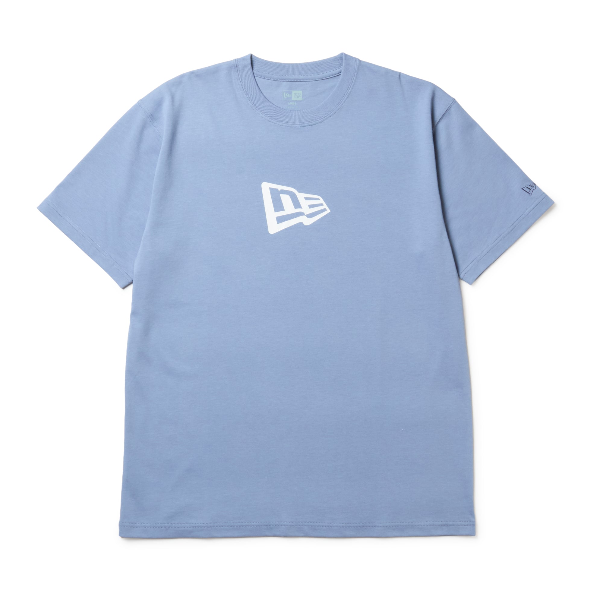 ニューエラ　シャツ 半袖 コットン Tシャツ Flag Logo スレート | ニューエラオンラインストア