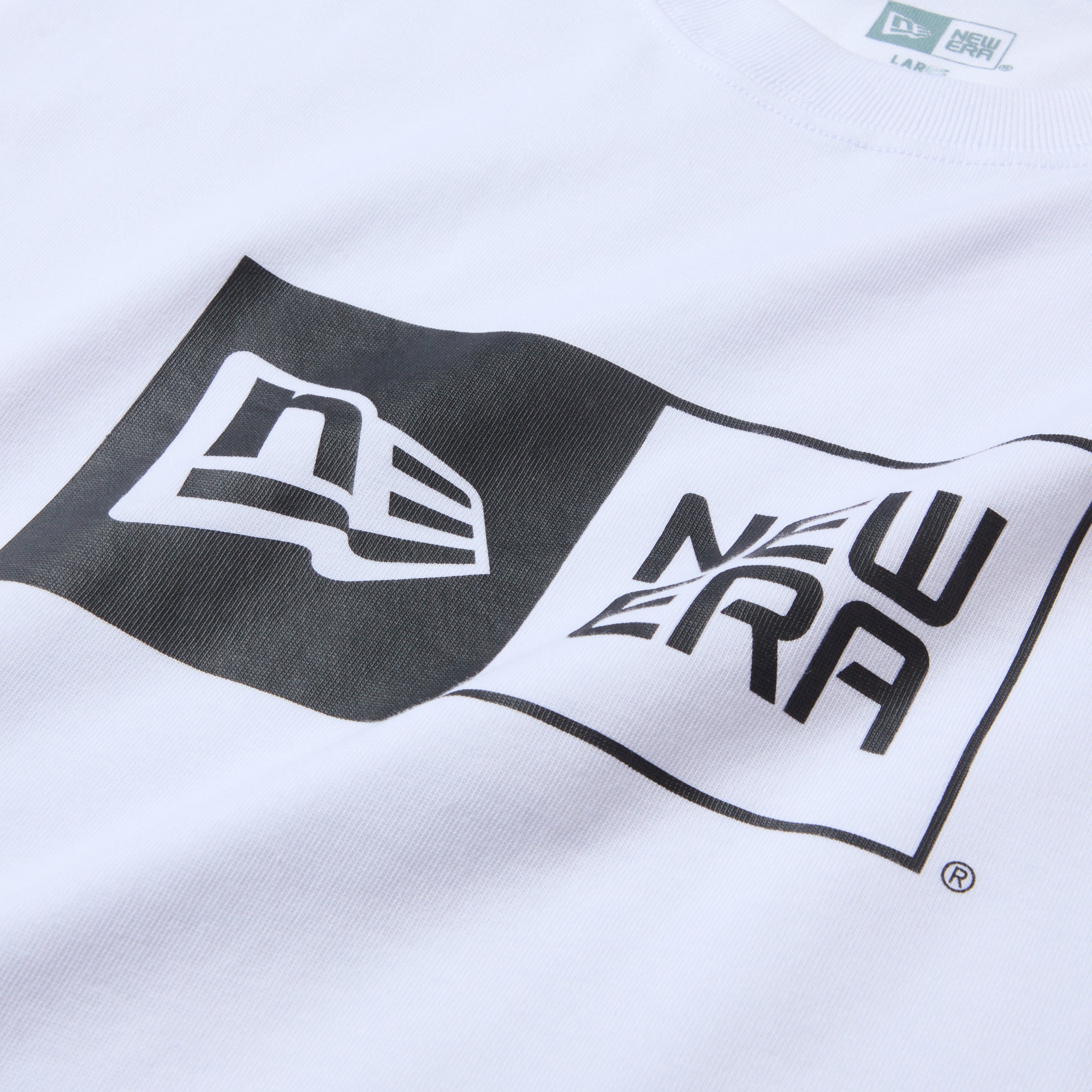 半袖 コットン Tシャツ Box Logo ホワイト | ニューエラオンラインストア