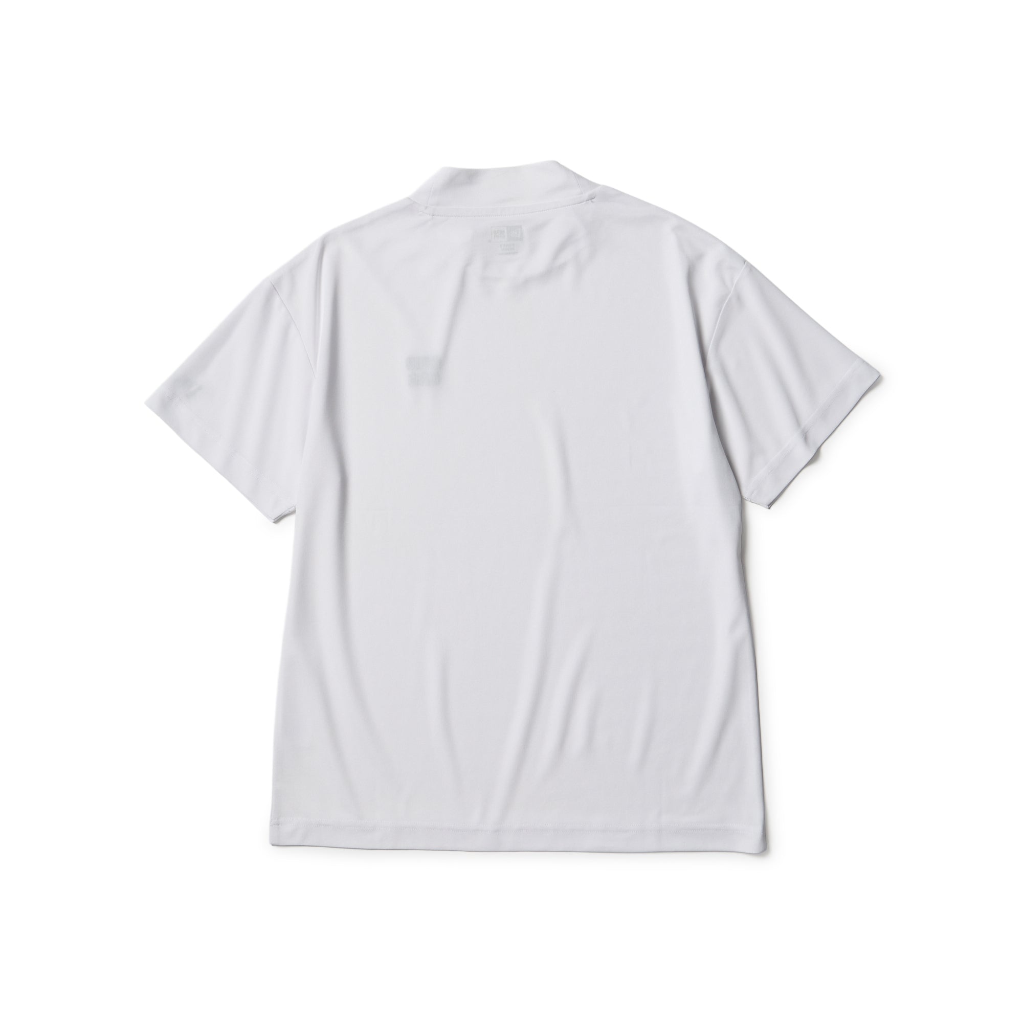 ウィメンズ 半袖 ミッドネック Tシャツ Logo Embroidery ホワイト