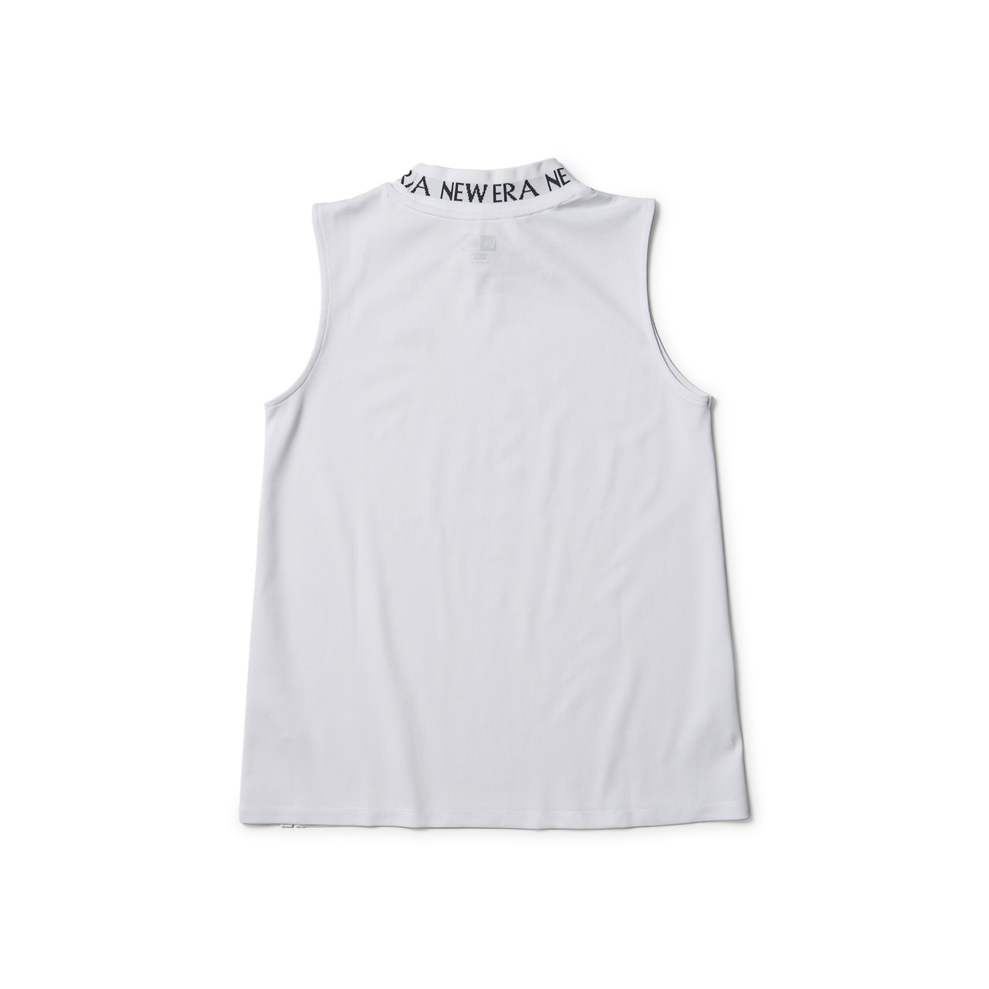 ウィメンズ ノースリーブ ミッドネック Tシャツ Jacquard Logo