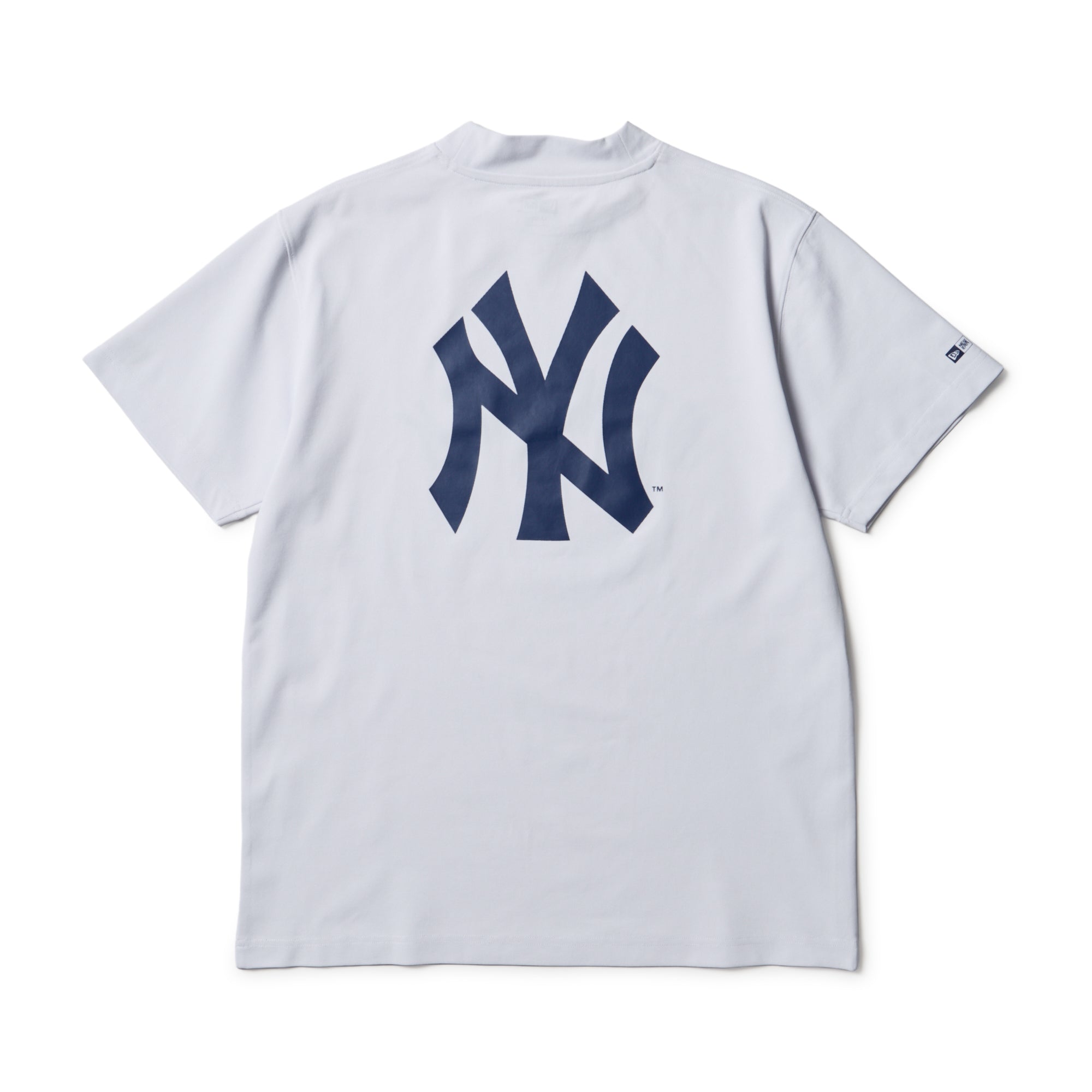 半袖 ミッドネック Tシャツ MLB ニューヨーク・ヤンキース ホワイト