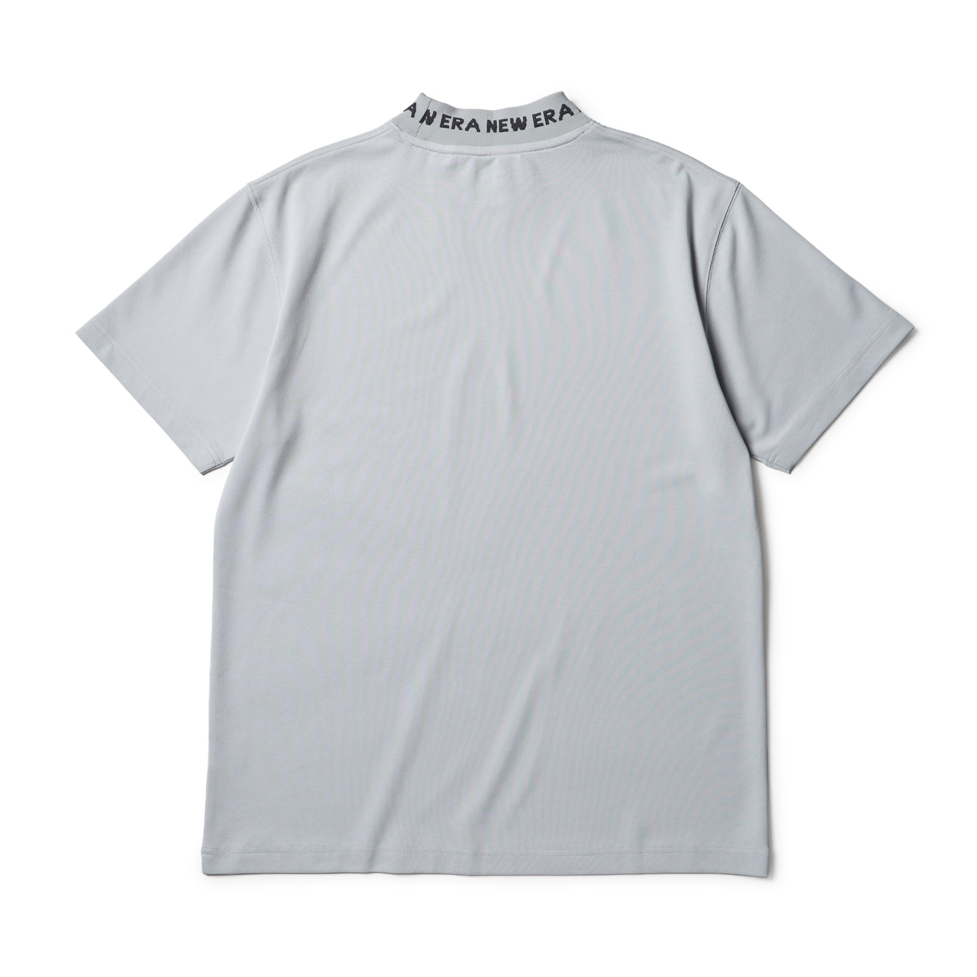 【新品未使用】ニューエラ 半袖シャツ グレー ゴルフ XL 定価¥10,450 半袖 ミッドネック Tシャツ 鹿の子 グレー | ゴルフ | ニューエラ